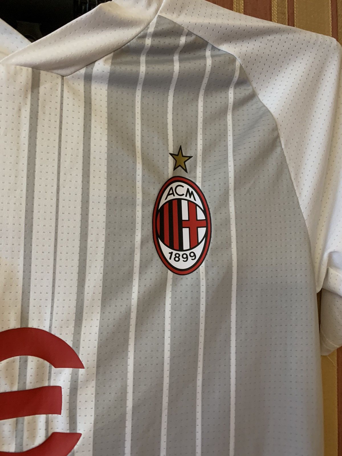 Puma AC Milan Shirt Soccer Football - Puma 2023 2024 Size Small Size US S / EU 44-46 / 1 - 5 Thumbnail