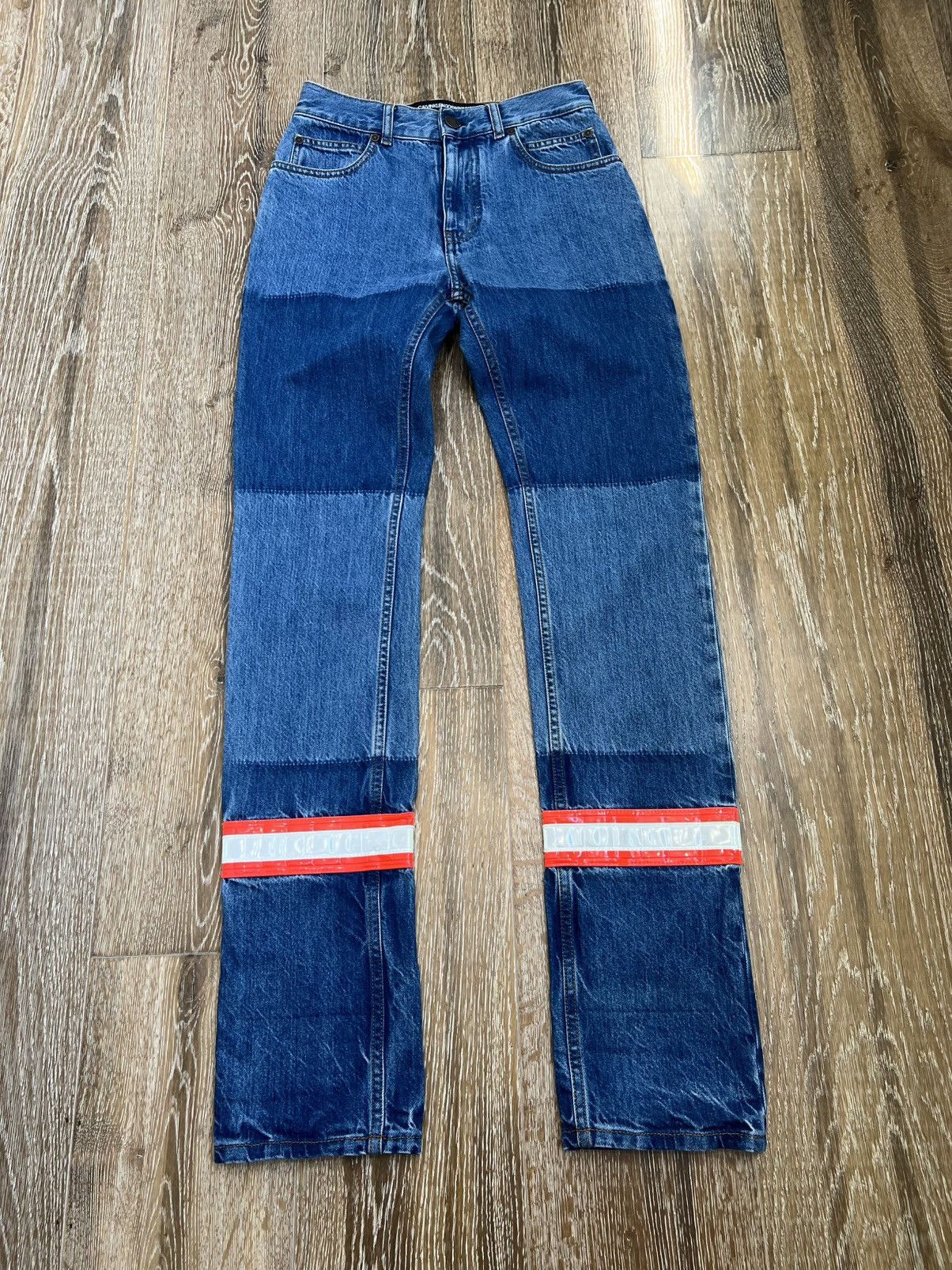 Calvin Klein 205W39NYC Calvin klein 205w39nyc reflective fire fighter jeans Size 26" / US 2 / IT 38 - 2 Thumbnail