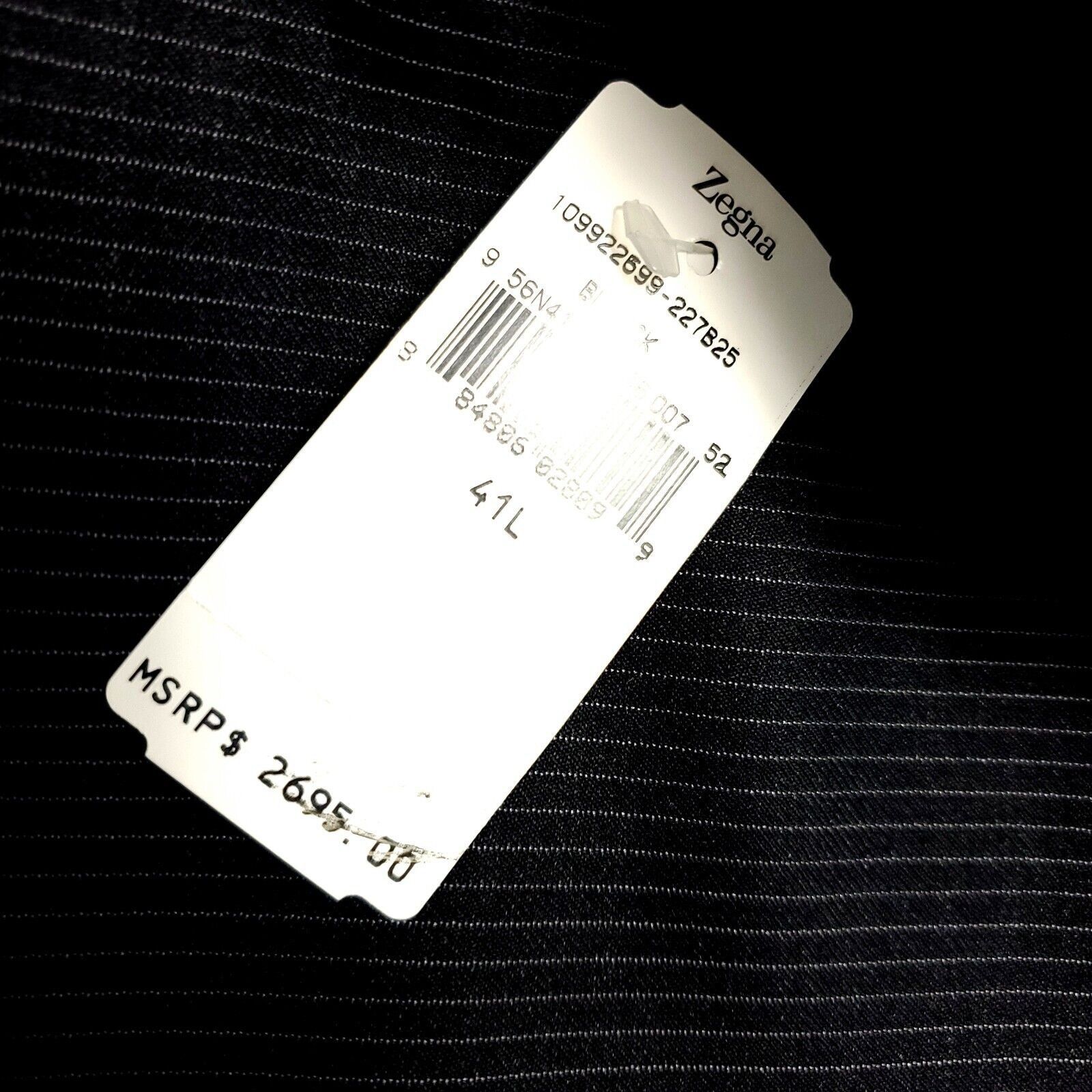Ermenegildo Zegna NEW Ermenegildo Zegna Trofeo Wool 2 Button 2 Piece Suit 38L Size 38L - 13 Thumbnail