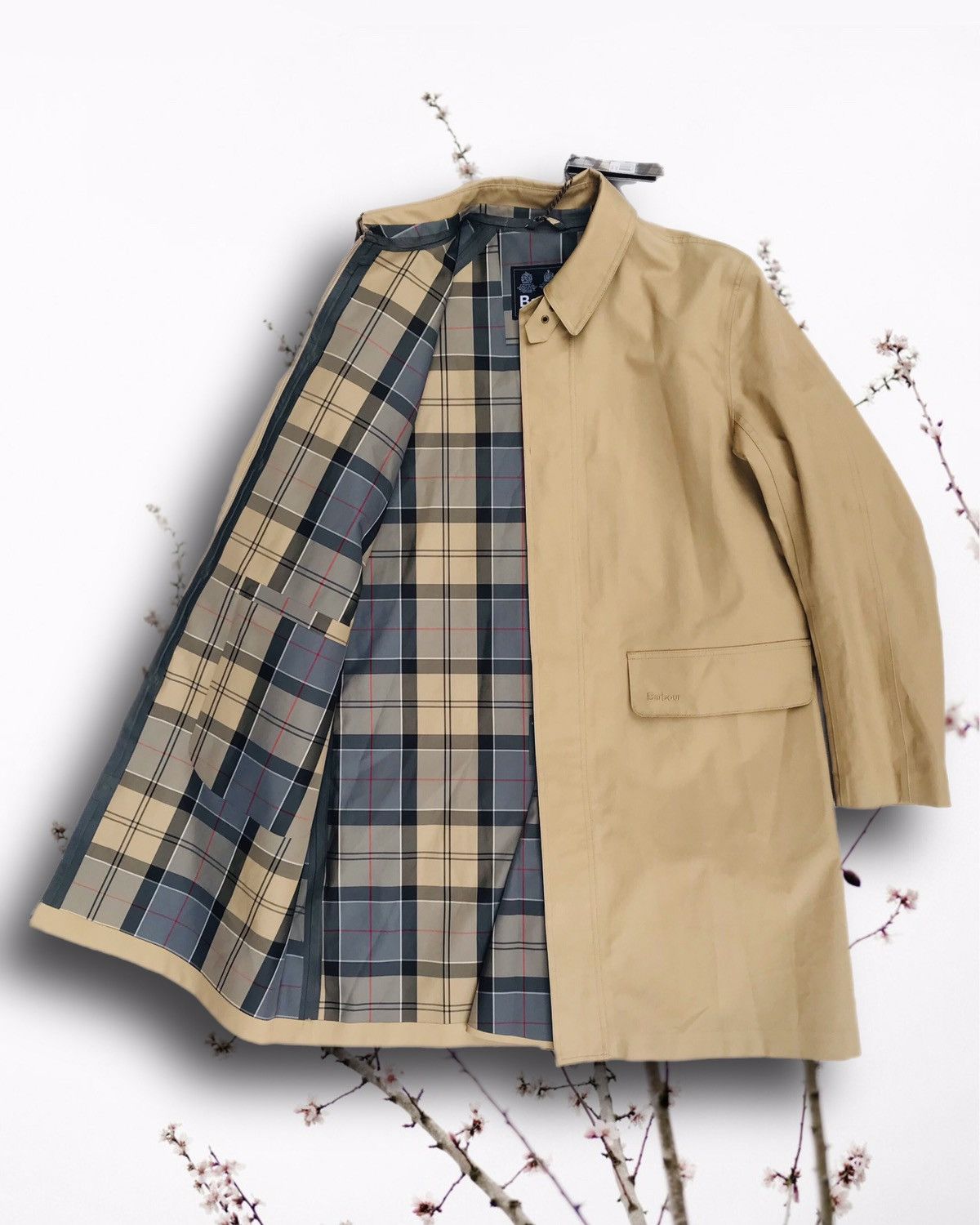 Barbour BARBOUR BENTON JACKET Dress Tartan Trench Coat waterproof Size US L / EU 52-54 / 3 - 8 Thumbnail