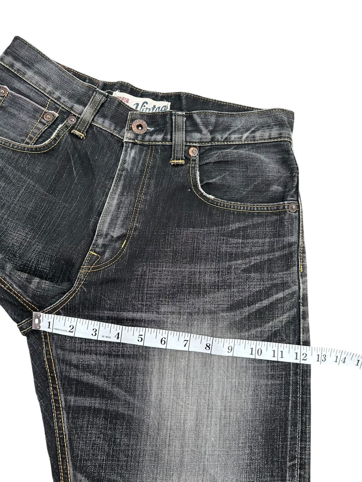 Kapital Vintage Edwin 505V Selvedge Distressed Denim Jeans Size US 32 / EU 48 - 17 Thumbnail