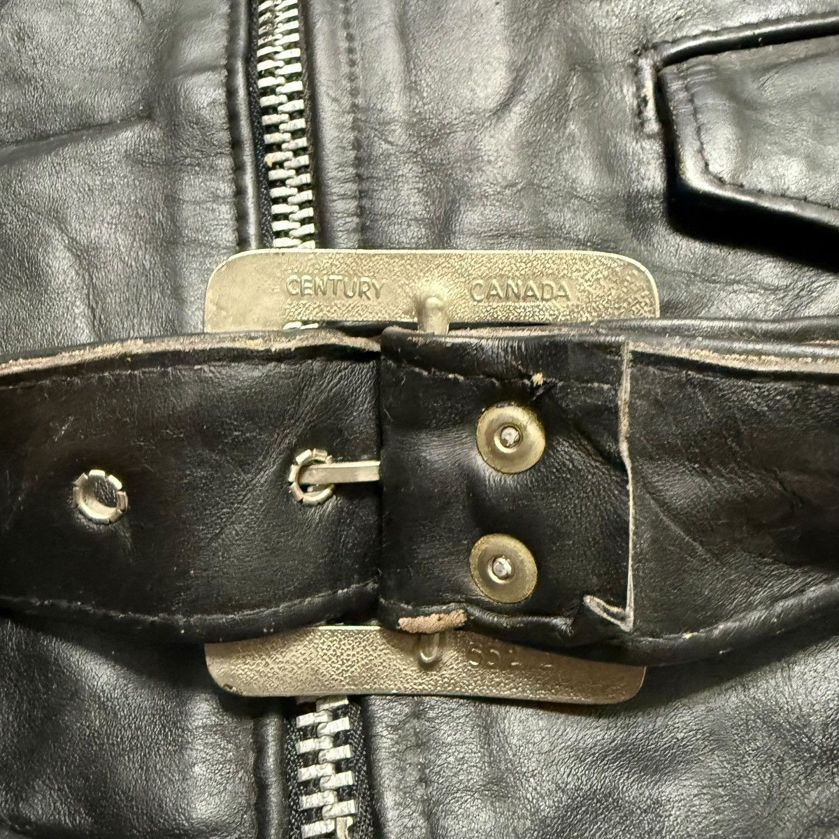 Schott Vintage Schott Perfecto Double Colar Leather Jacket Size US M / EU 48-50 / 2 - 9 Thumbnail
