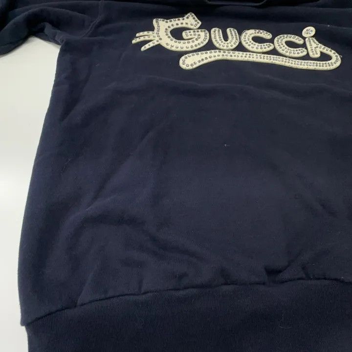 Gucci Gucci Cat Logo Crewneck Sweatshirt for Women-2507 Size S / US 4 / IT 40 - 1 Thumbnail