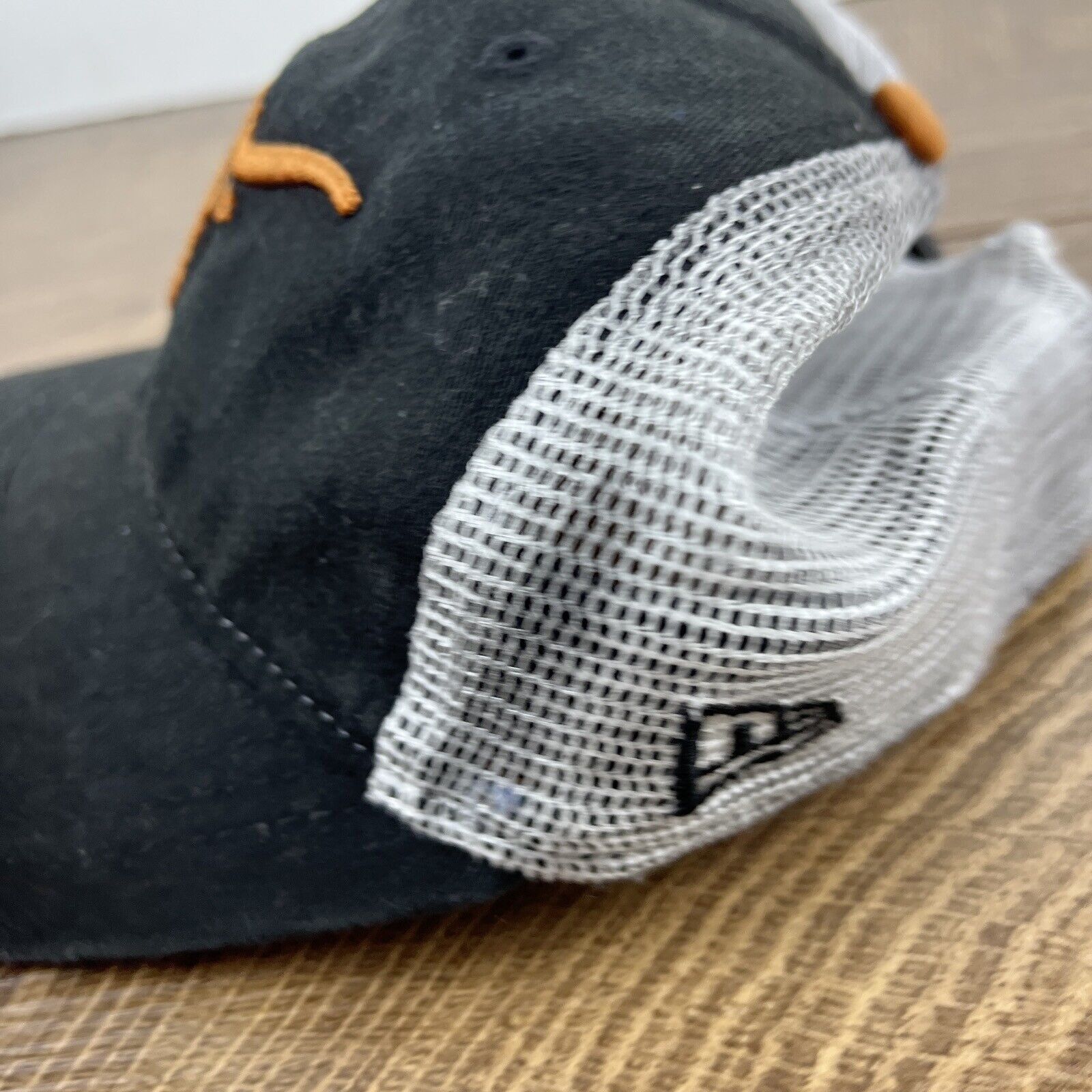 New Era Texas Longhorns Hat Texas Hat Black Hat Adjustable Snapback Size ONE SIZE - 9 Thumbnail
