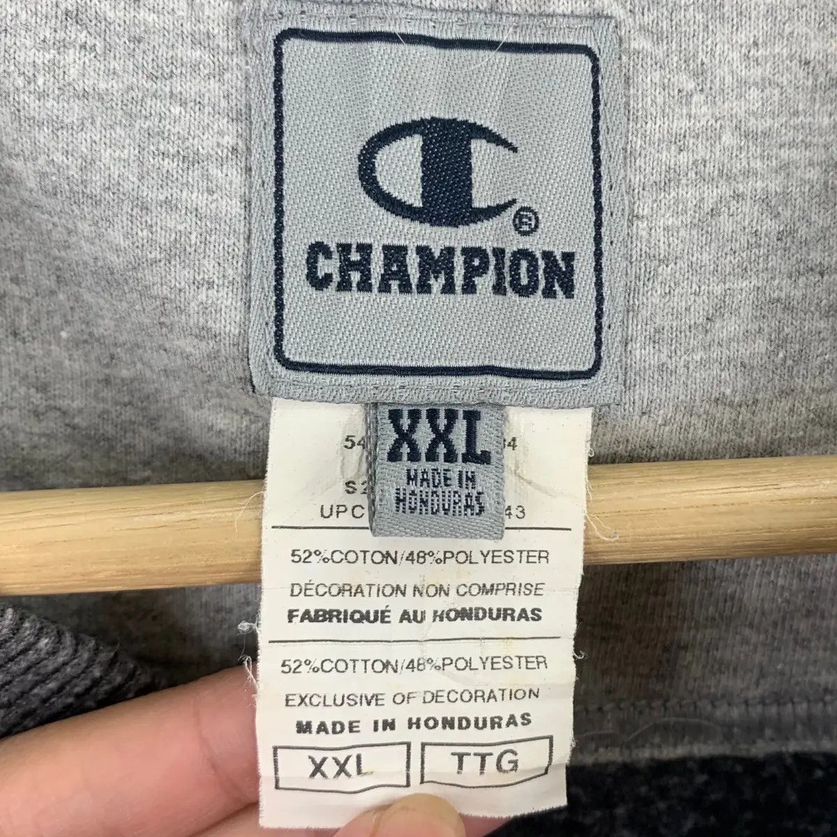 Champion Vtg CHAMPION PRODUCTS USA Salem Oversized XXL Sweatshirt Size XXL / US 16-18 / IT 52-54 - 5 Thumbnail