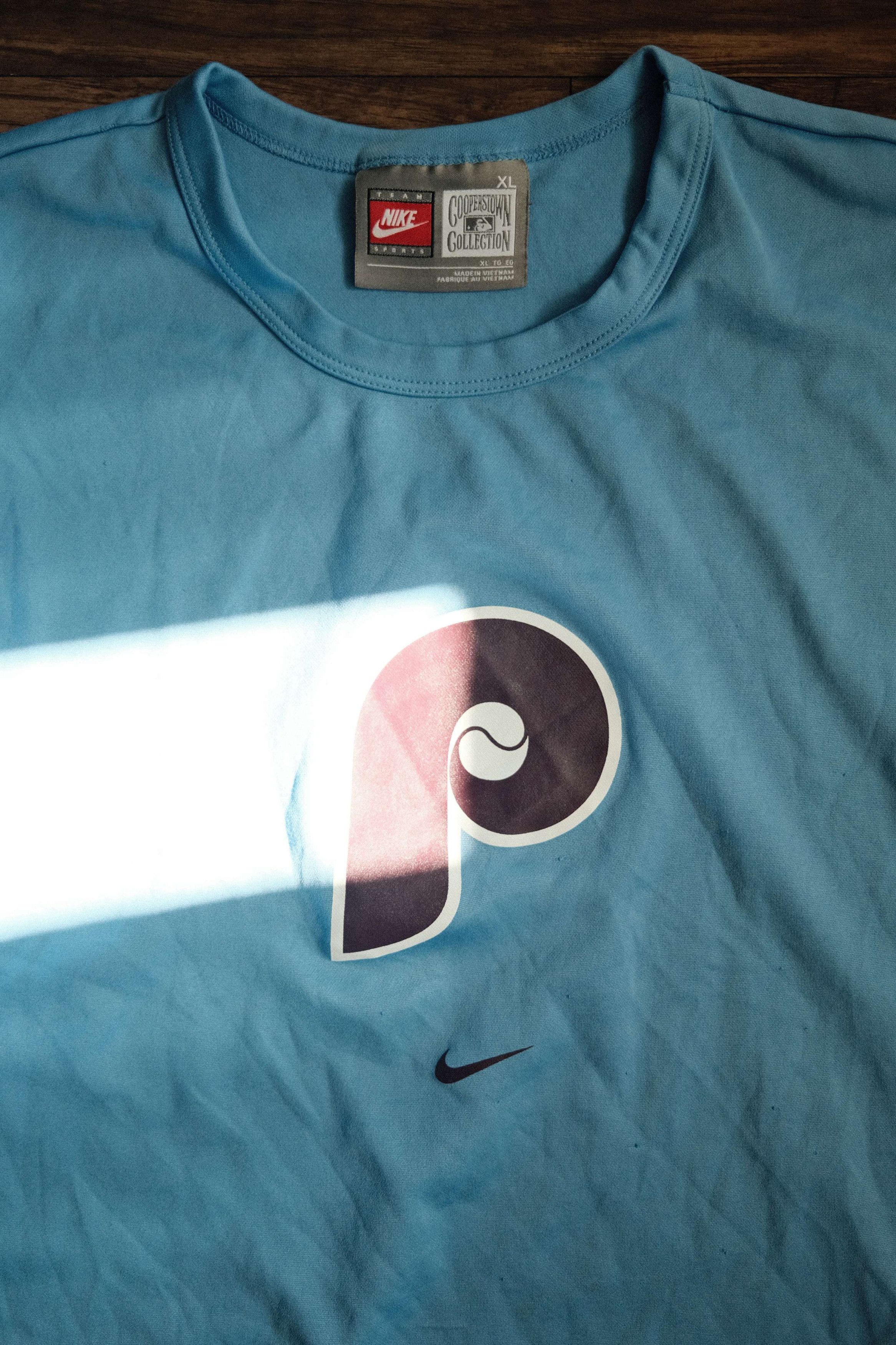 Nike Nike x Phillies Cooperstown Collection DriFit Jersey Size US XL / EU 56 / 4 - 2 Thumbnail