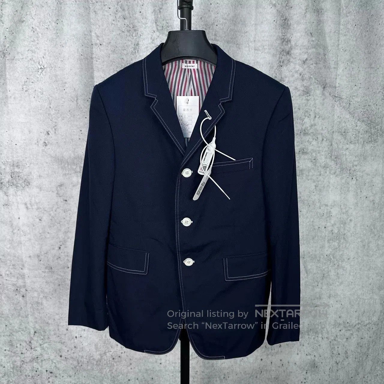 Thom Browne Thom Browne Tb College Style Blazer. Size US S / EU 44-46 / 1 - 1 Thumbnail