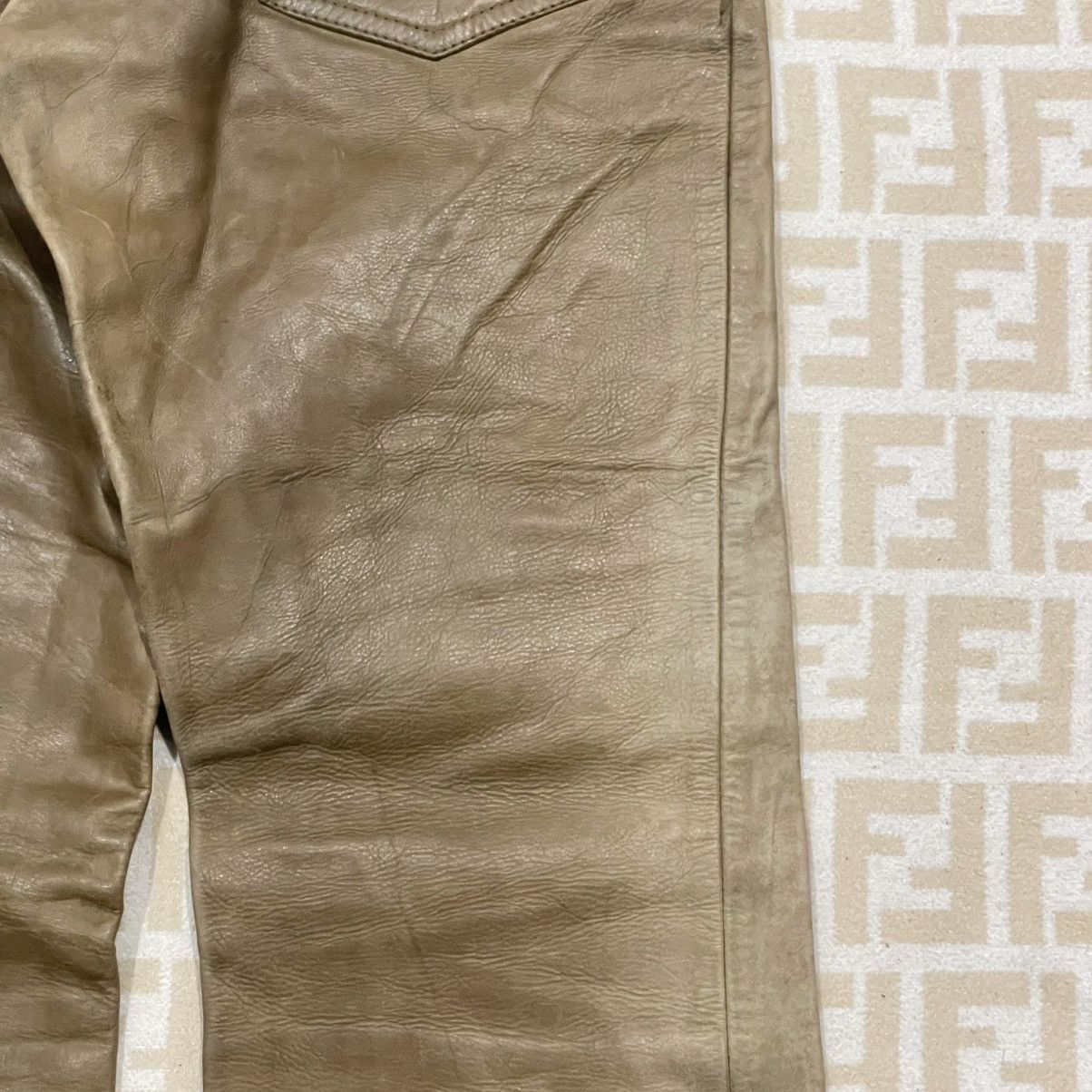 Attachment Attachment Leather Pants Size US 29 - 6 Thumbnail