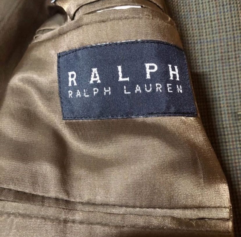 Ralph Lauren Mens Suit Blazer Ralph Lauren Sports Coat Jacket Wool Size 44S - 2 Thumbnail