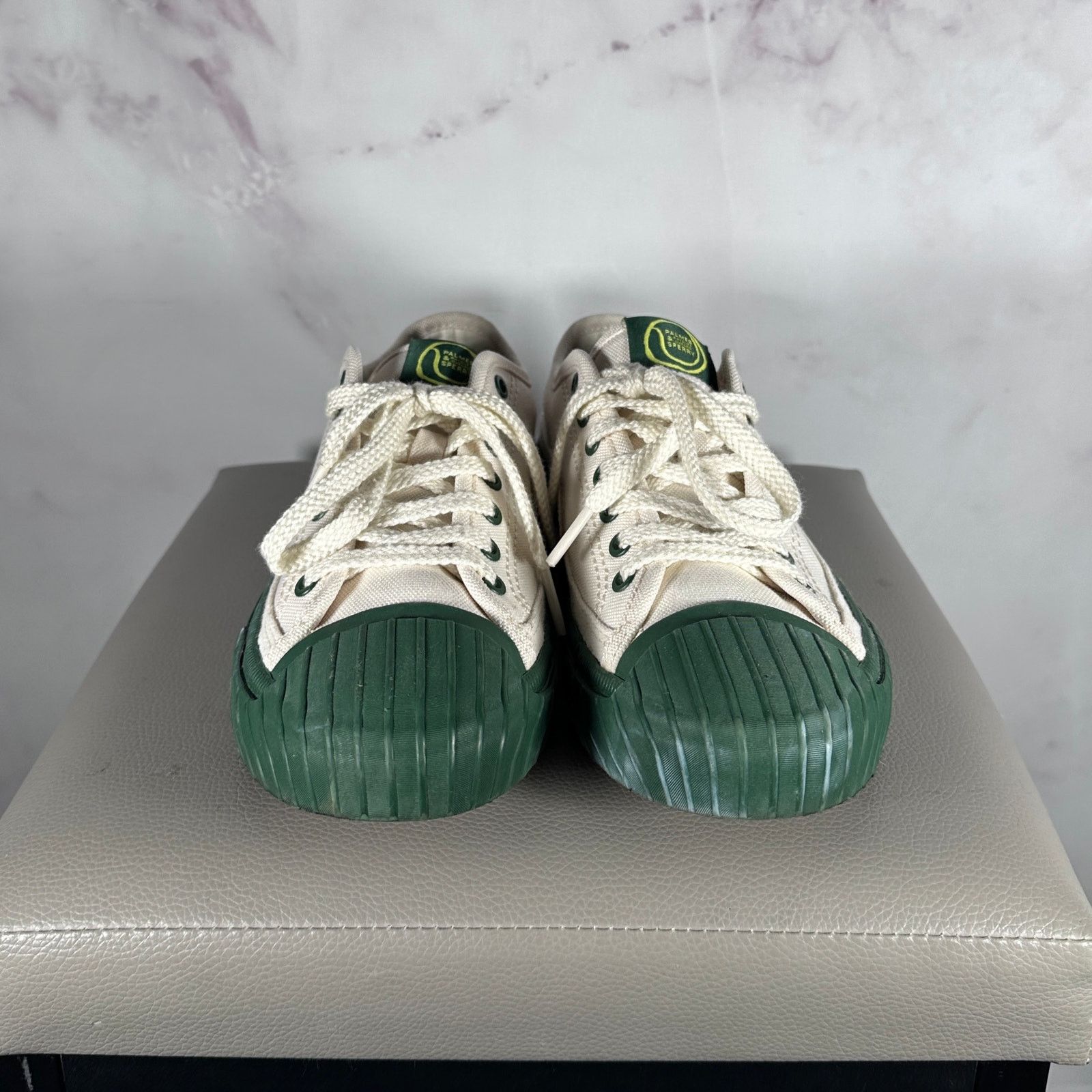 Sperry Palmes White/Green Racquet Sneaker Size US 8 / IT 38 - 7 Thumbnail