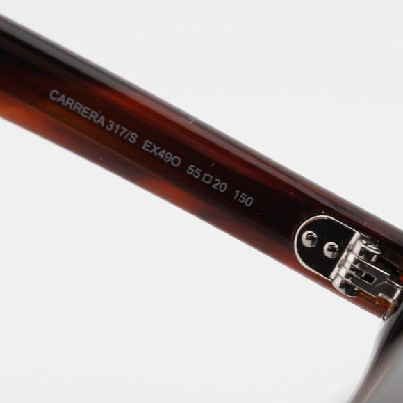 Carrera CARRERA 317/S 0EX4 9O Sunglasses Brown Aviator Frame Size ONE SIZE - 7 Thumbnail
