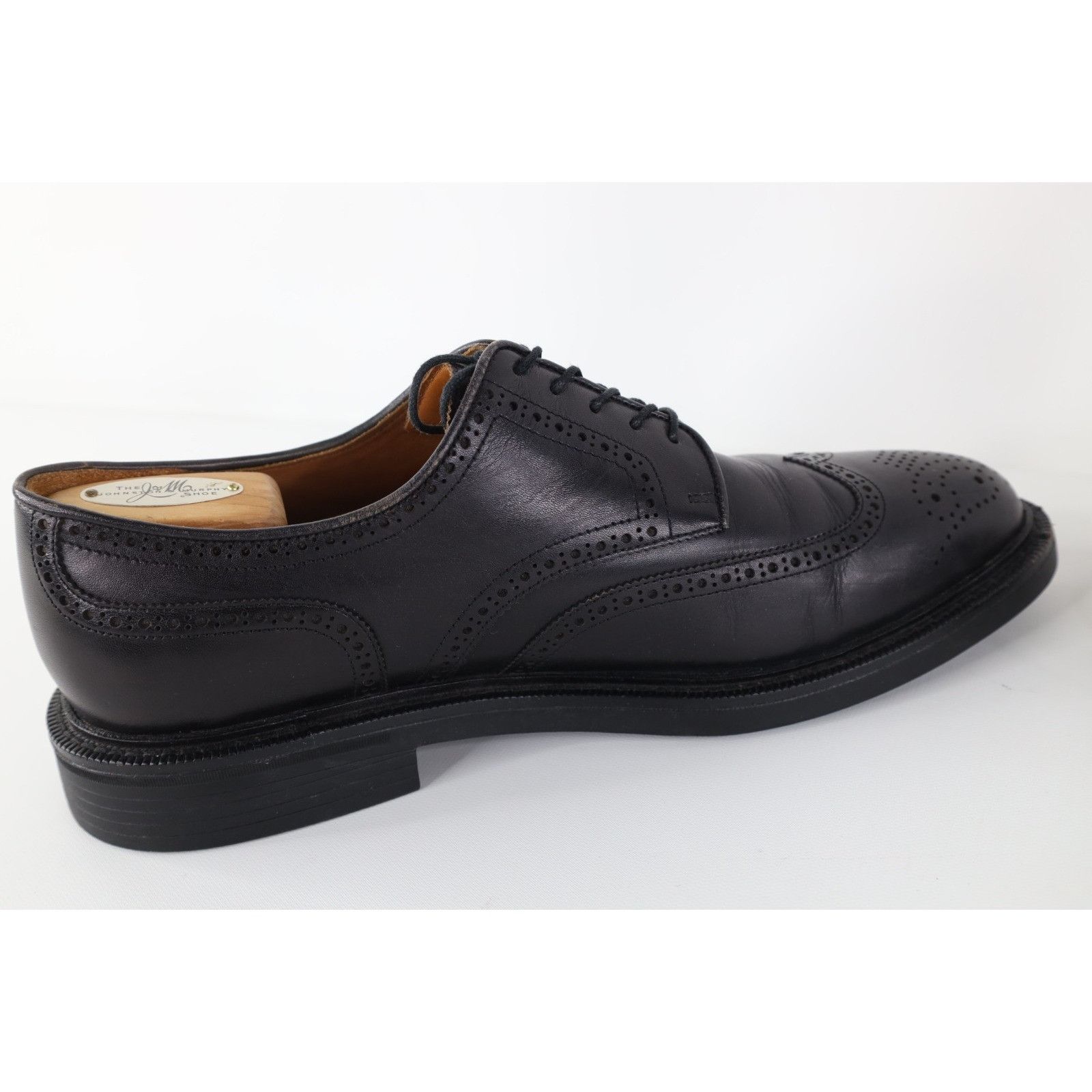 Ralph Lauren Vintage 90s Ralph Lauren Leather Oxford Wingtip Dress Shoes Size US 10 / EU 43 - 7 Thumbnail