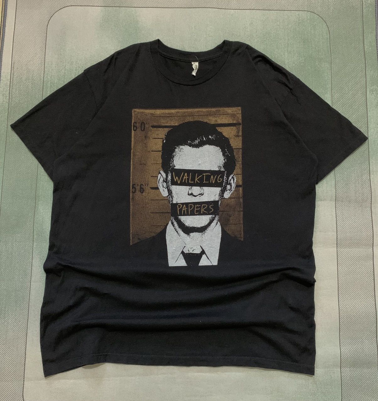 Other Phote Tee Humour Walking Paper Xlarge Size US XL / EU 56 / 4 - 1 Thumbnail