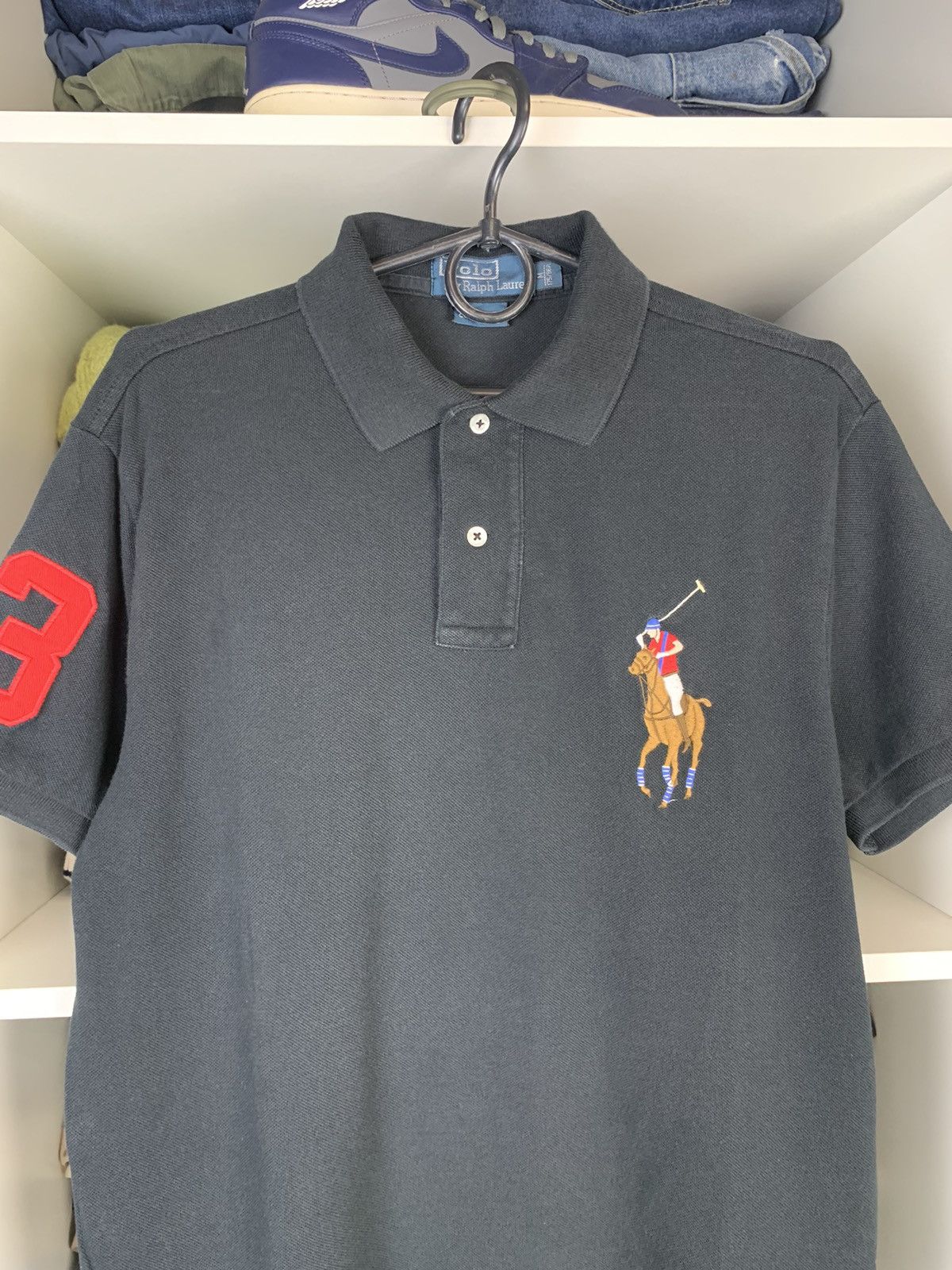 Polo Ralph Lauren Vintage Polo Ralph Lauren Big Logo Polo T-shirt | Grailed
