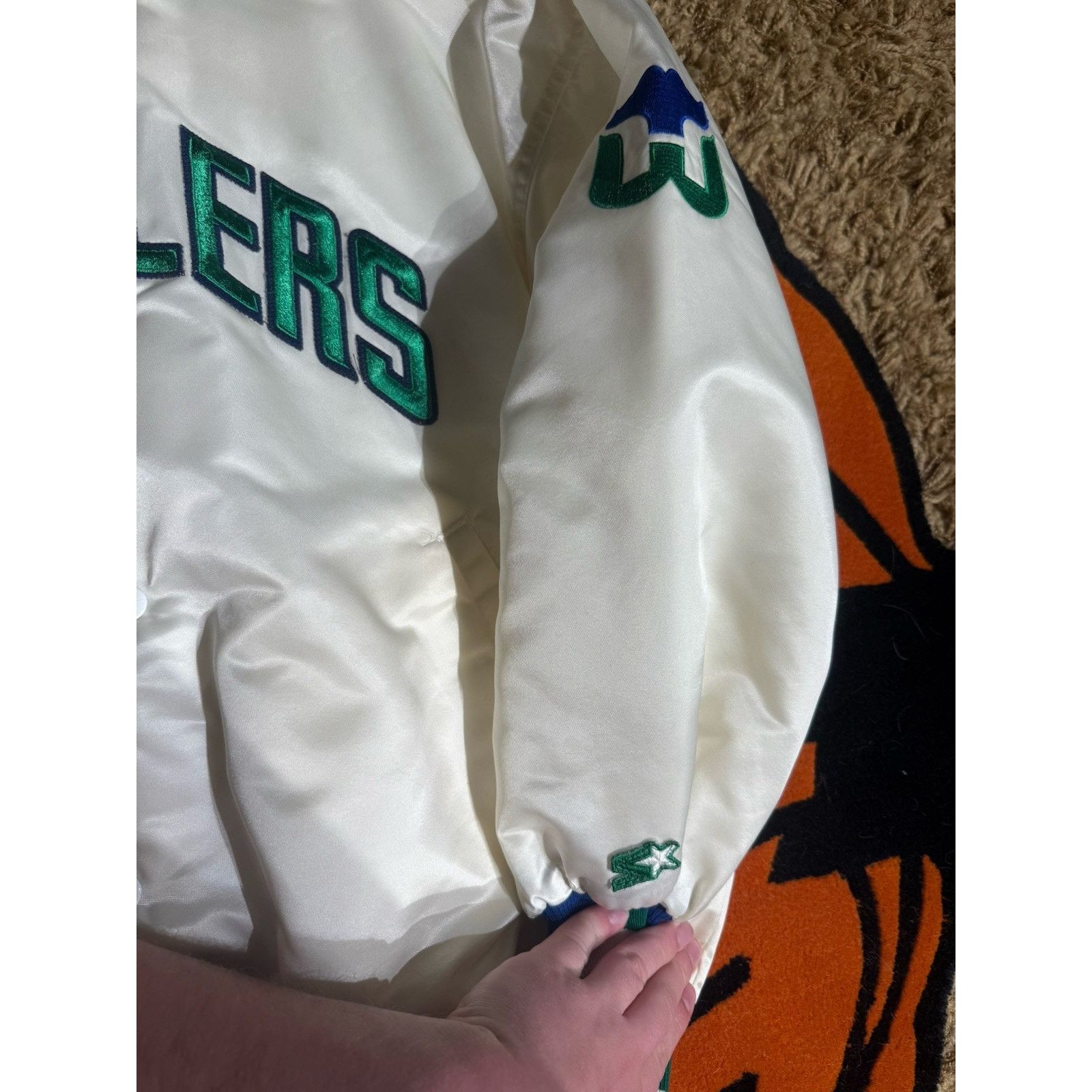 Starter Vintage Hartford Whalers Starter Satin Jacket Large Size US L / EU 52-54 / 3 - 4 Thumbnail