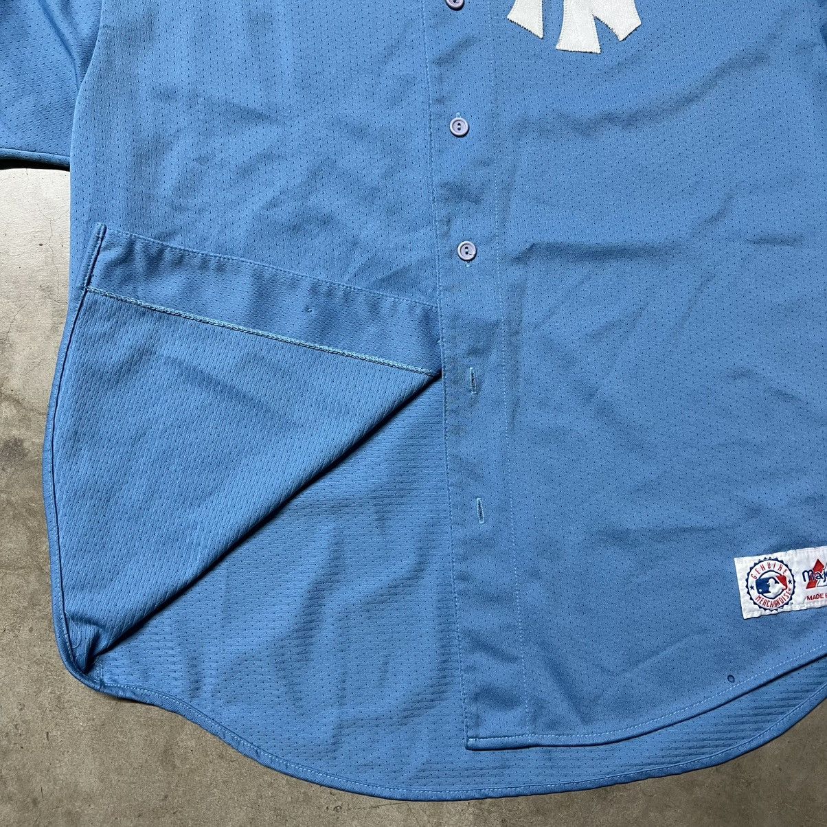 Majestic × New York Yankees × Vintage Vintage 90’s MLB New York Yankees Baseball 🇺🇸 Majestic Jersey Size US XL / EU 56 / 4 - 3 Thumbnail