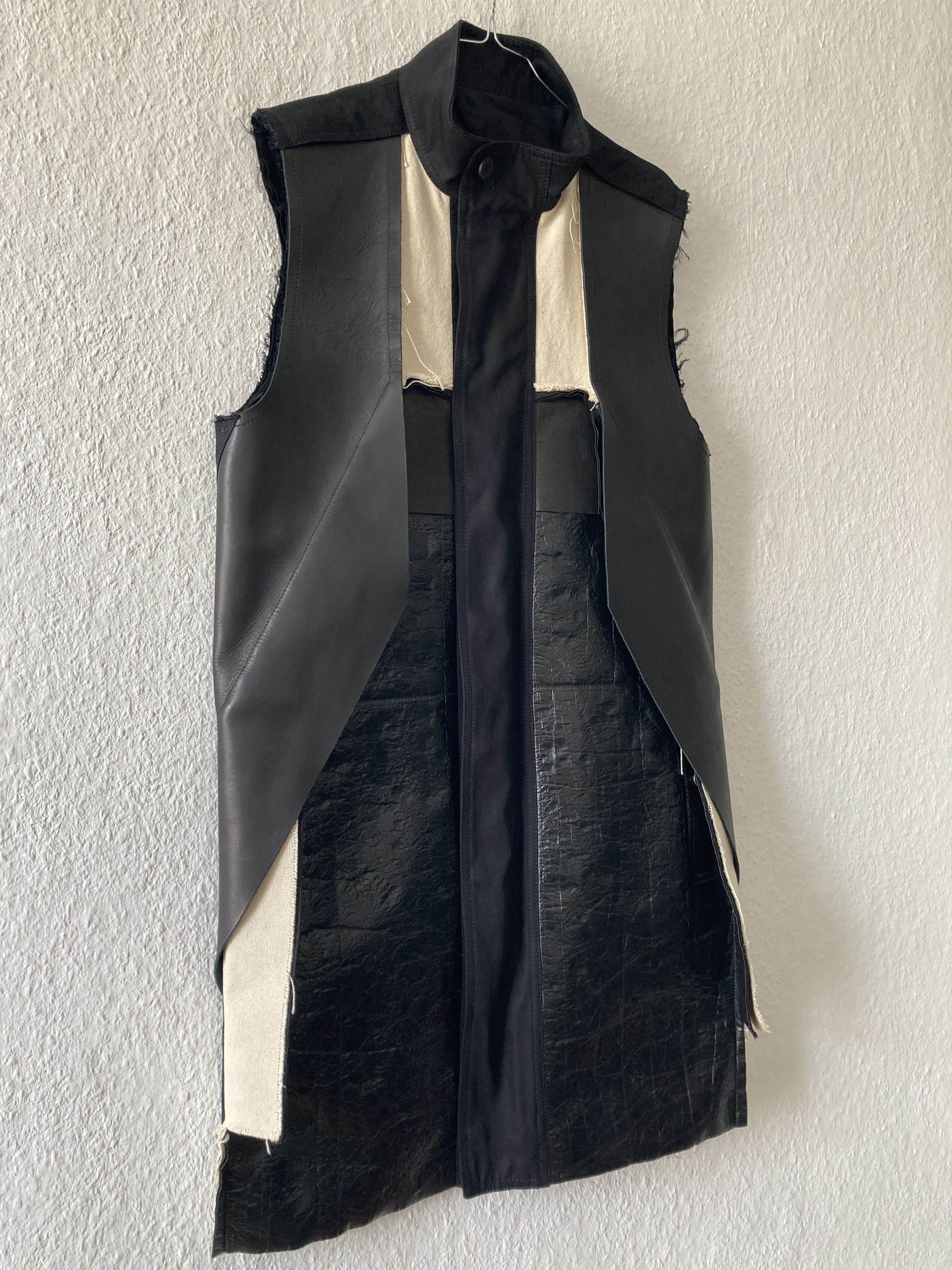 Rick Owens S/S 16 "CYCLOPS" Runway Patchwork Vest Rick Owens IT48/M Size US M / EU 48-50 / 2 - 8 Thumbnail