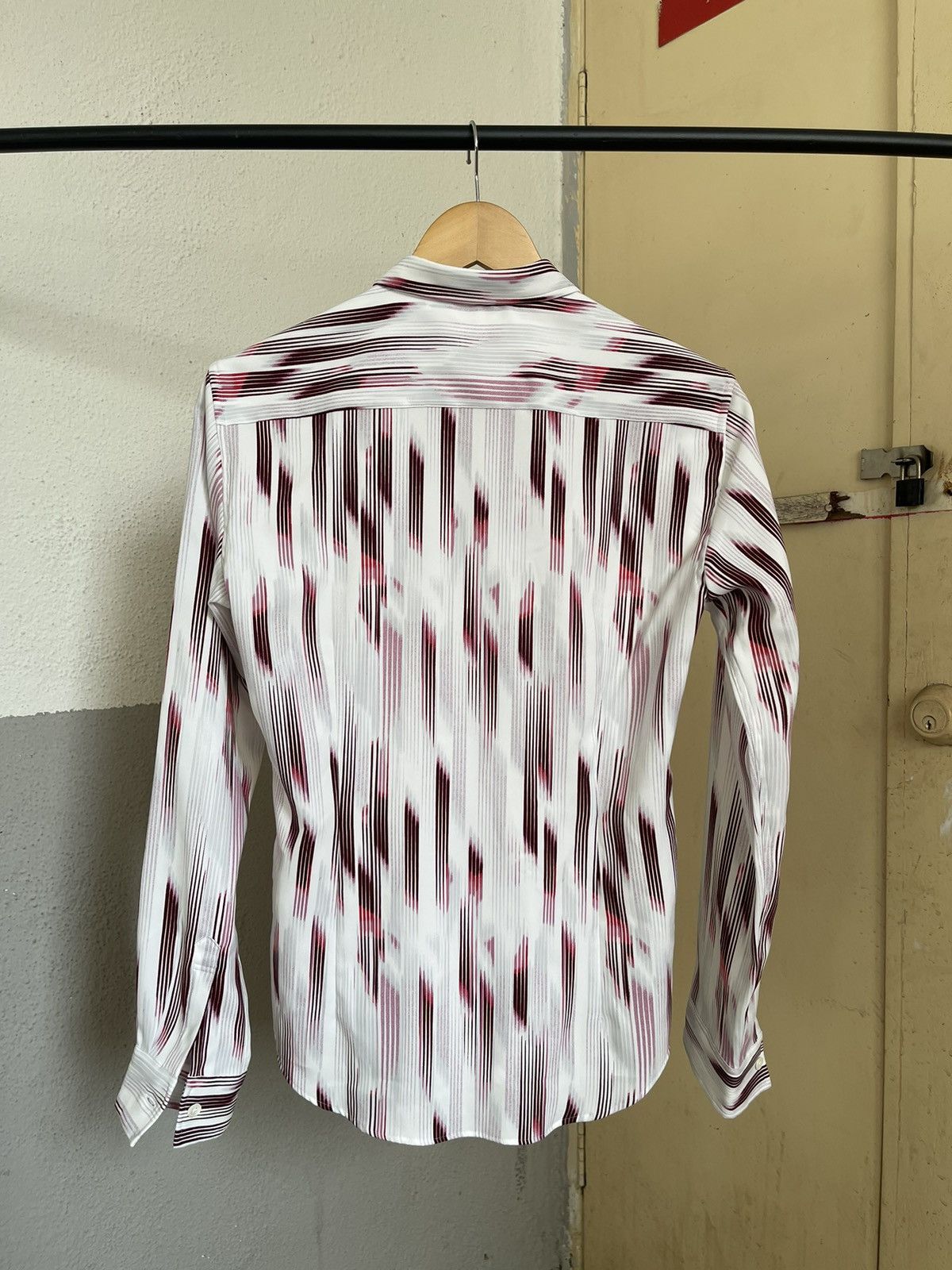 Tornado Mart Zero by Tornado Mart Striped Down Button Shirt Size US M / EU 48-50 / 2 - 2 Thumbnail