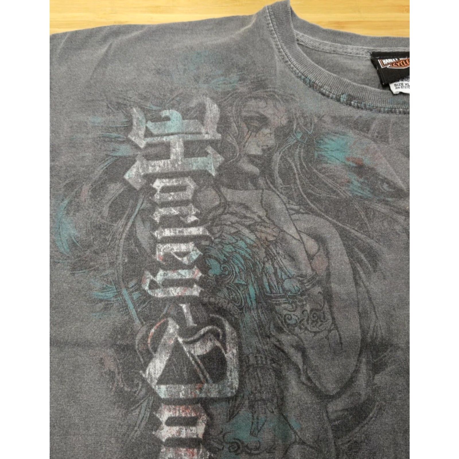 Harley Davidson **Harley-Davidson Eagle Girl Graphic Print Men's XL Gray T-Shirt** User: **Harley-Davidson Eagle Girl Graphic Print Men's XL Gray T-Shirt** Size US XL / EU 56 / 4 - 4 Thumbnail