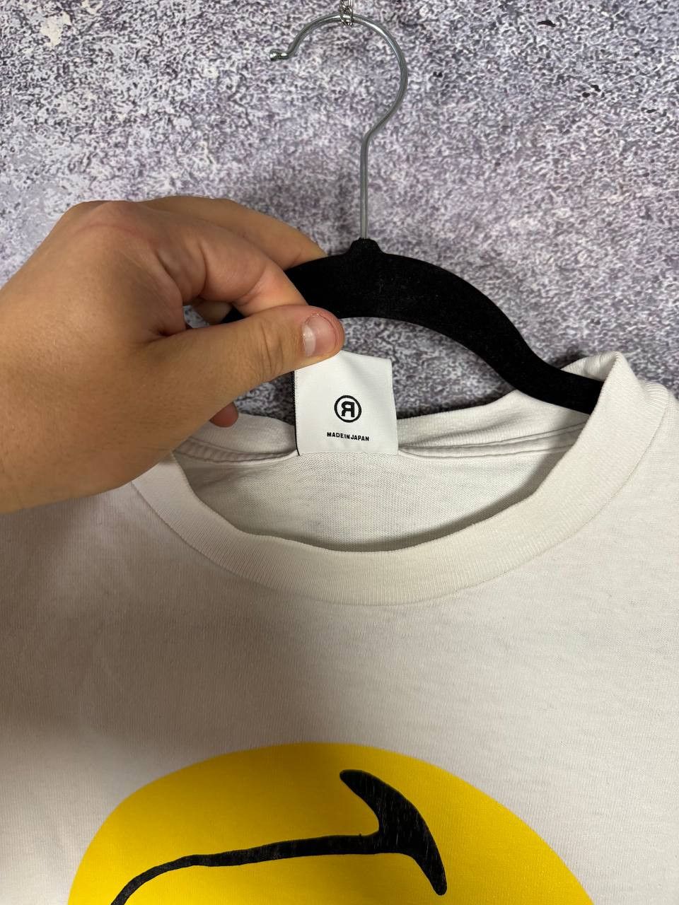 READYMADE READYMADE SMILEY FACE WHITE TEE Size US S / EU 44-46 / 1 - 11 Thumbnail
