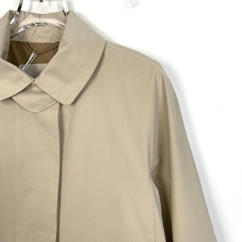 Max Mara Max Mara Cotton lapel belted trench coat Size XS / US 0-2 / IT 36-38 - 3 Thumbnail