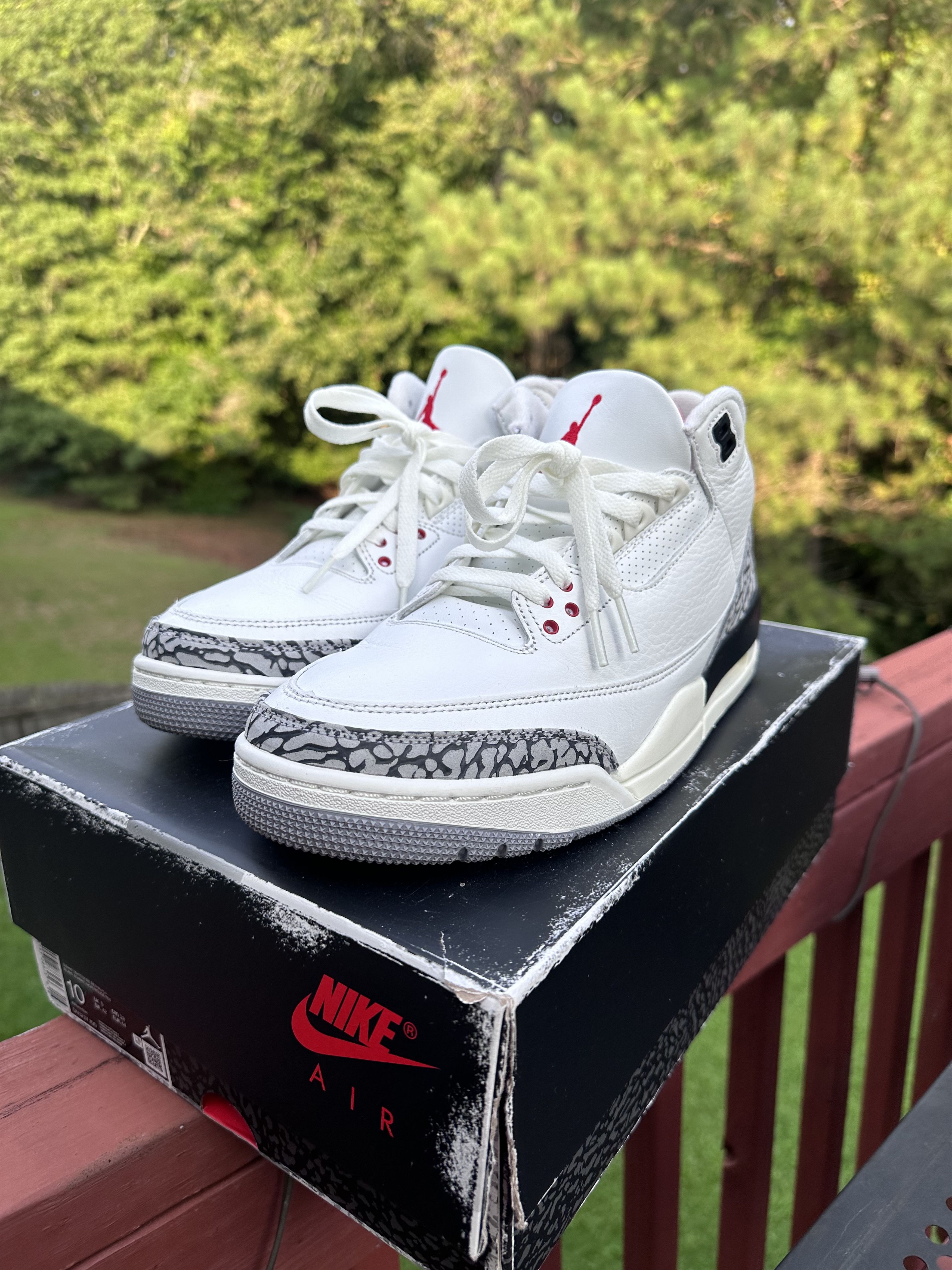 Jordan Brand Jordan 3 White Cement Reimagined Size 10 Size US 10 / EU 43 - 1 Thumbnail