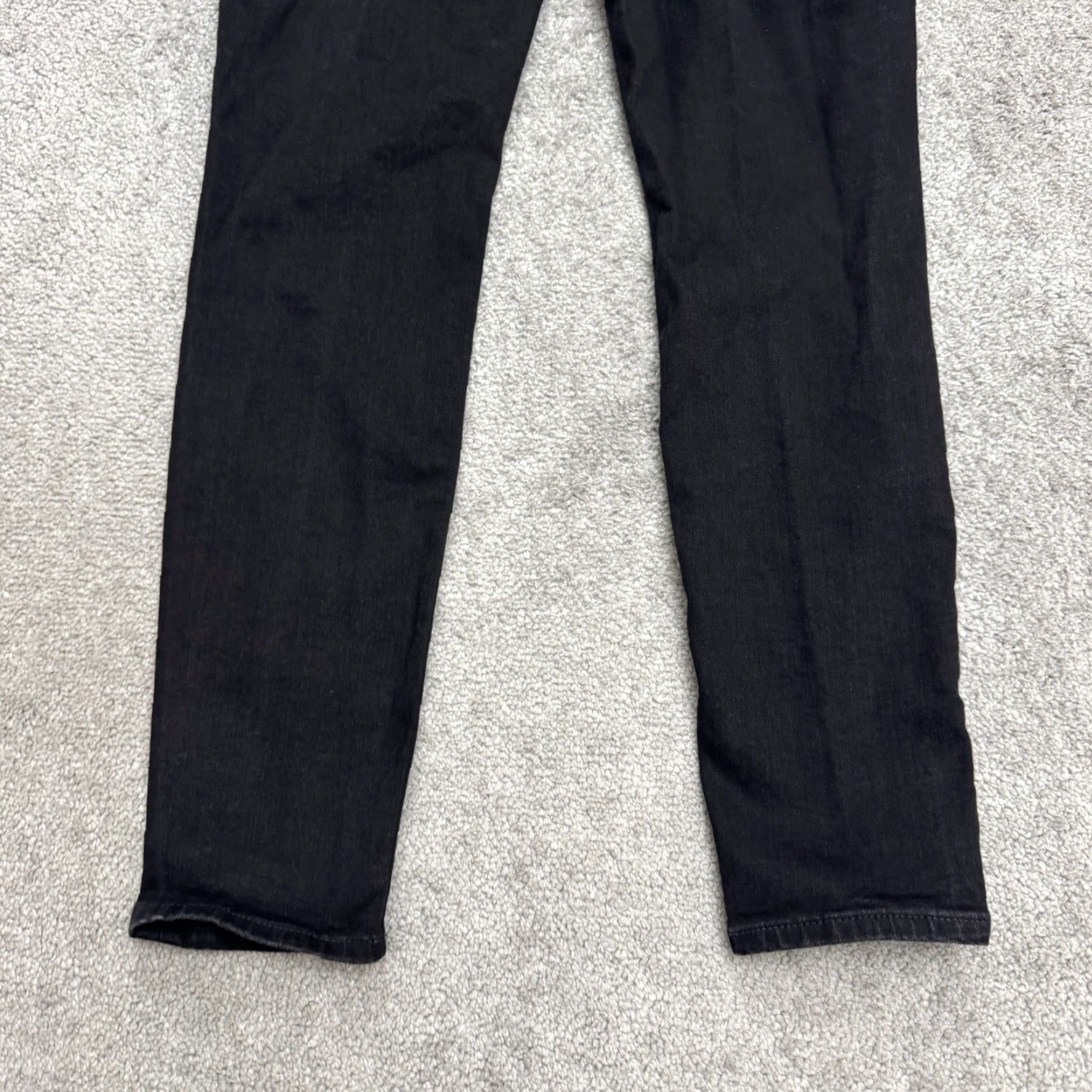 Gap Gap Sky High Universal Legging Button Fly Jeggings Womens 10/30 Black Stretch Size 32" / US 10 / IT 46 - 5 Thumbnail