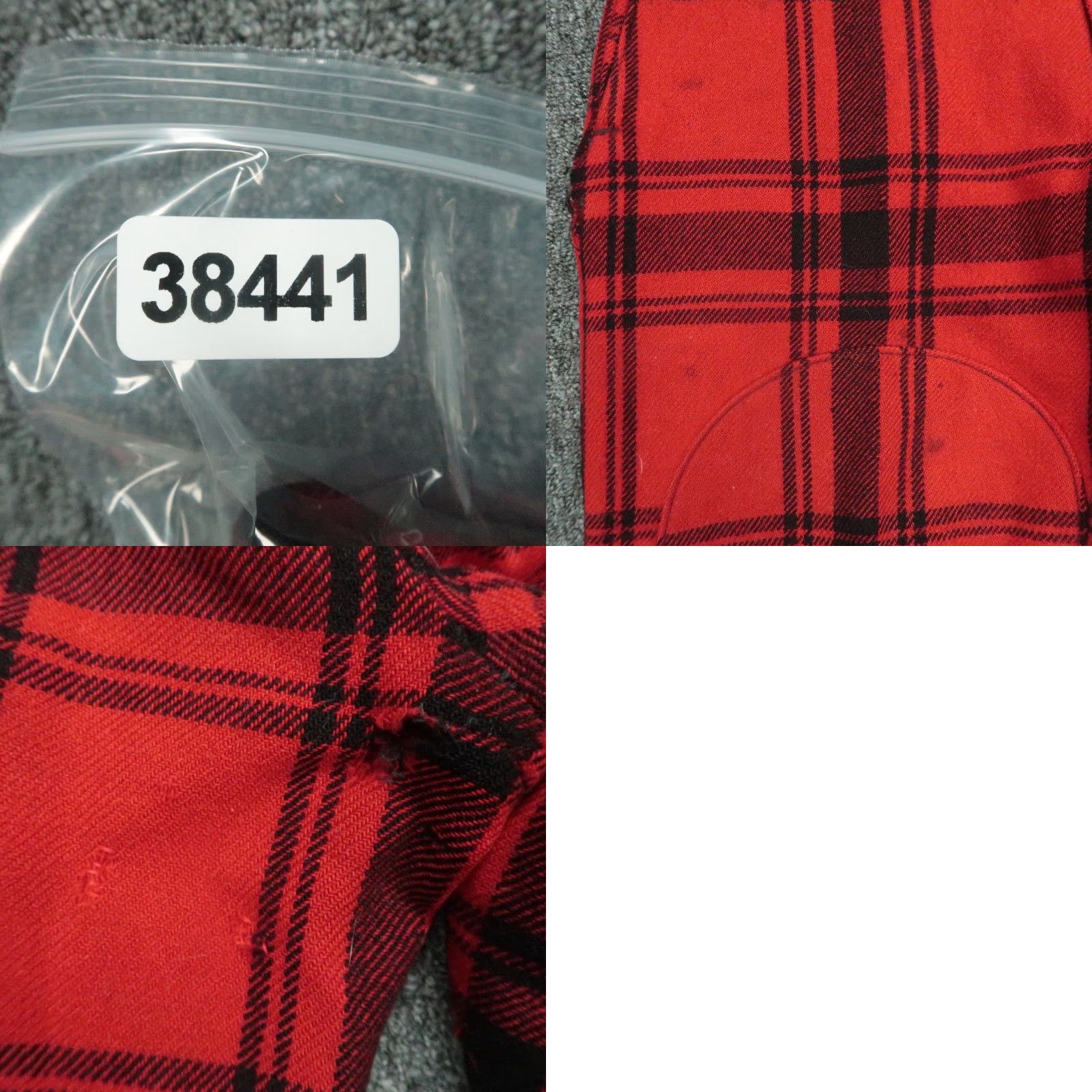 Vintage VINTAGE Woolrich Pants Mens 31x32 Red Buffalo Plaid Wool Outdoors USA Size US 31 - 8 Thumbnail