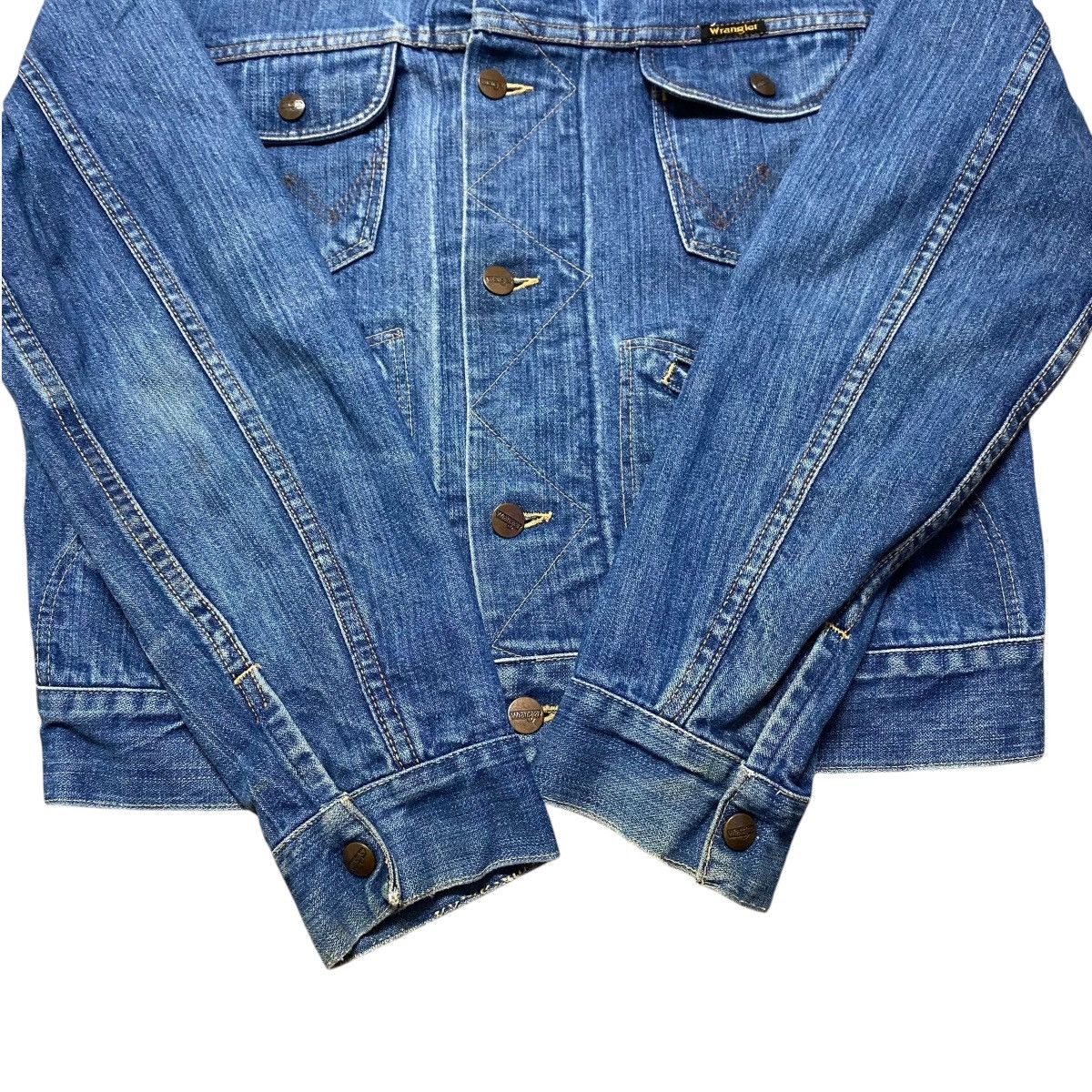 Wrangler Vintage 70s Wrangler Denim Trucker Jacket Lot 12002 Size US M / EU 48-50 / 2 - 8 Thumbnail
