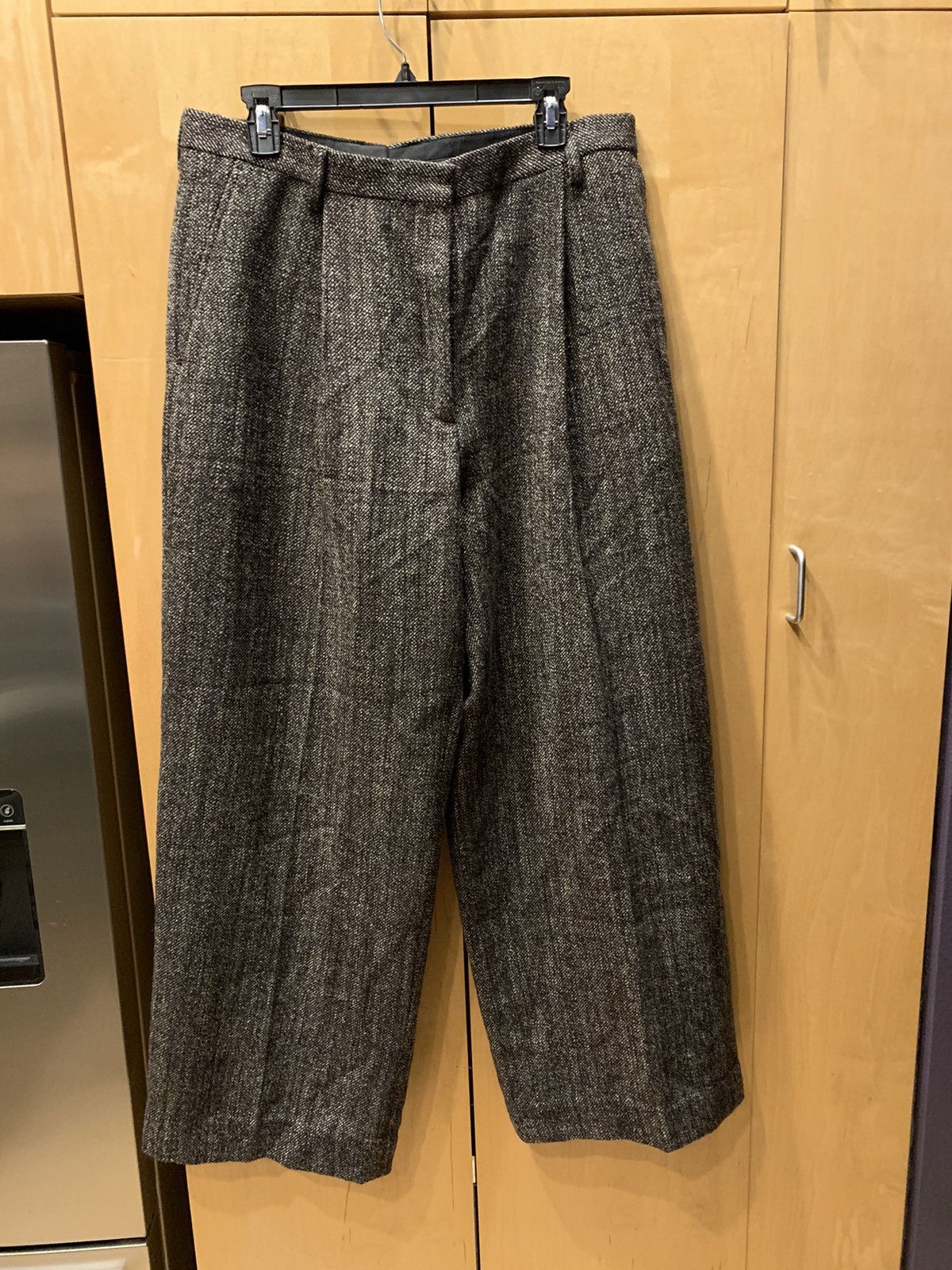 Dries Van Noten Wool Baggy Trousers Size US 33 - 1 Thumbnail