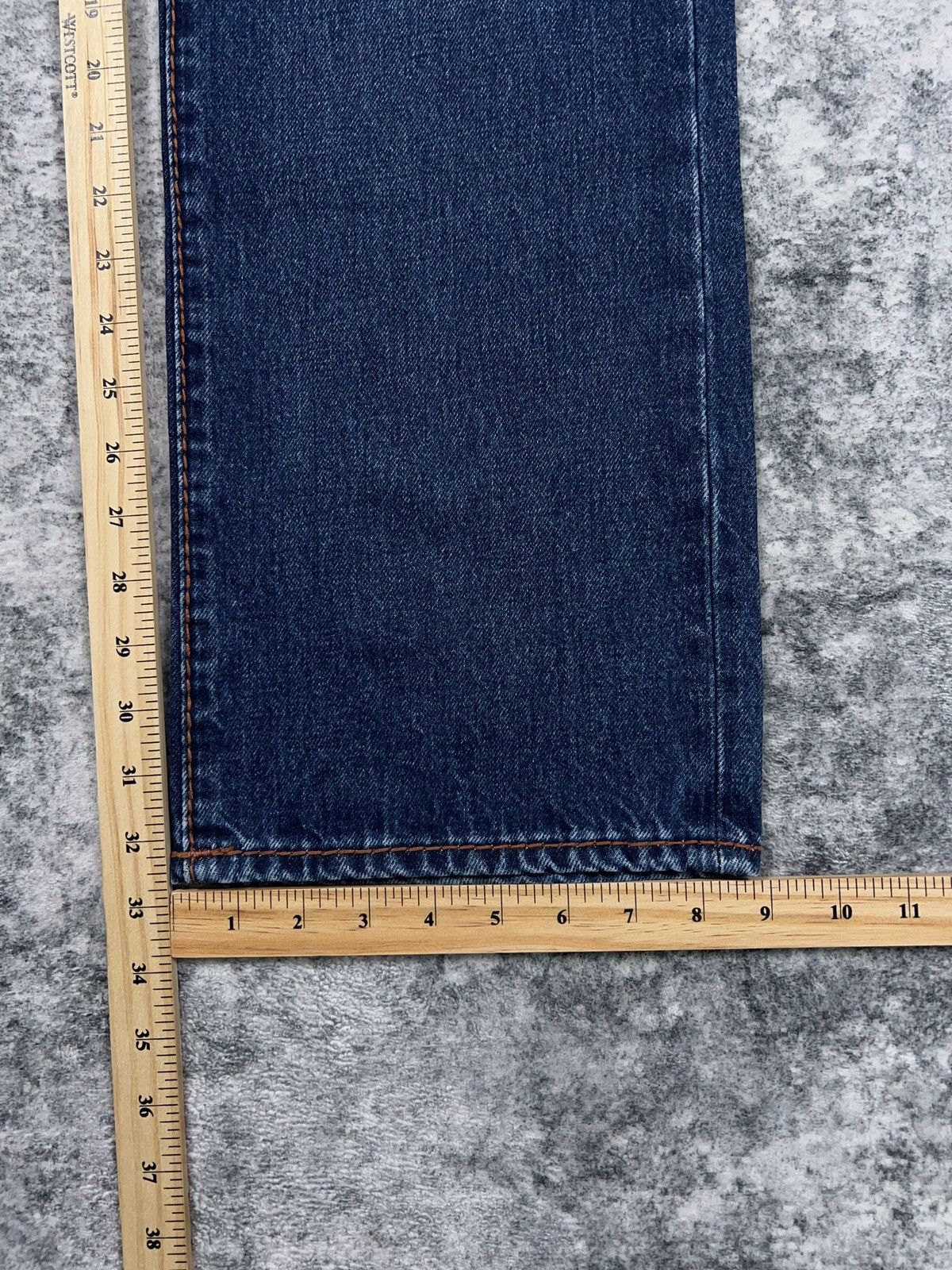 True Religion × Vintage True Religion Relaxed Straight Ricky Jeans 36x33 Size US 36 / EU 52 - 7 Thumbnail