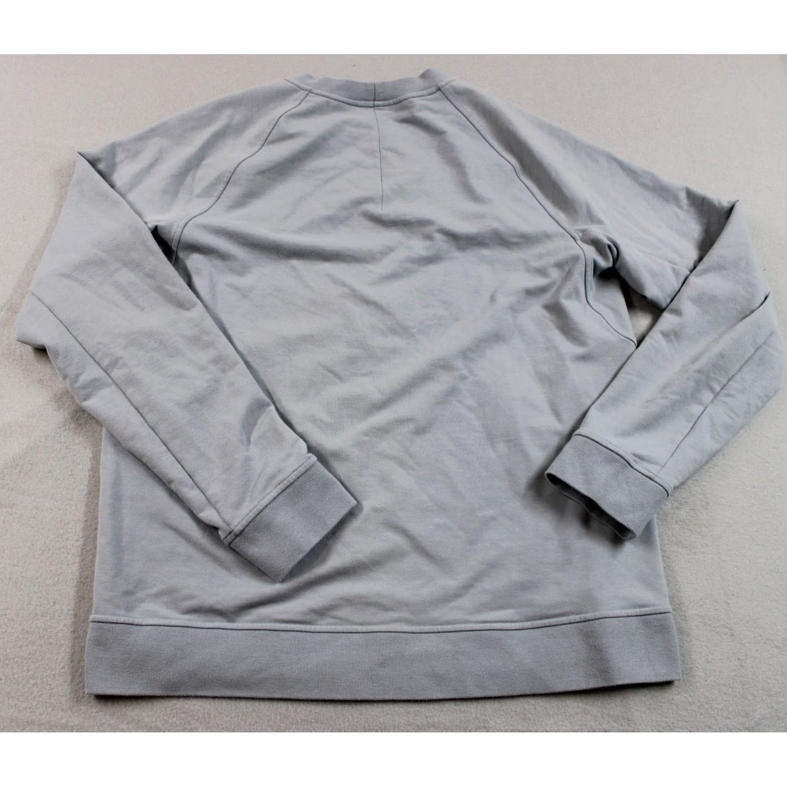 Lululemon Lululemon Sweatshirt Womens Large Gray Pullover Crewneck Side Zip Raglan Sleeve Size L / US 10 / IT 46 - 7 Thumbnail