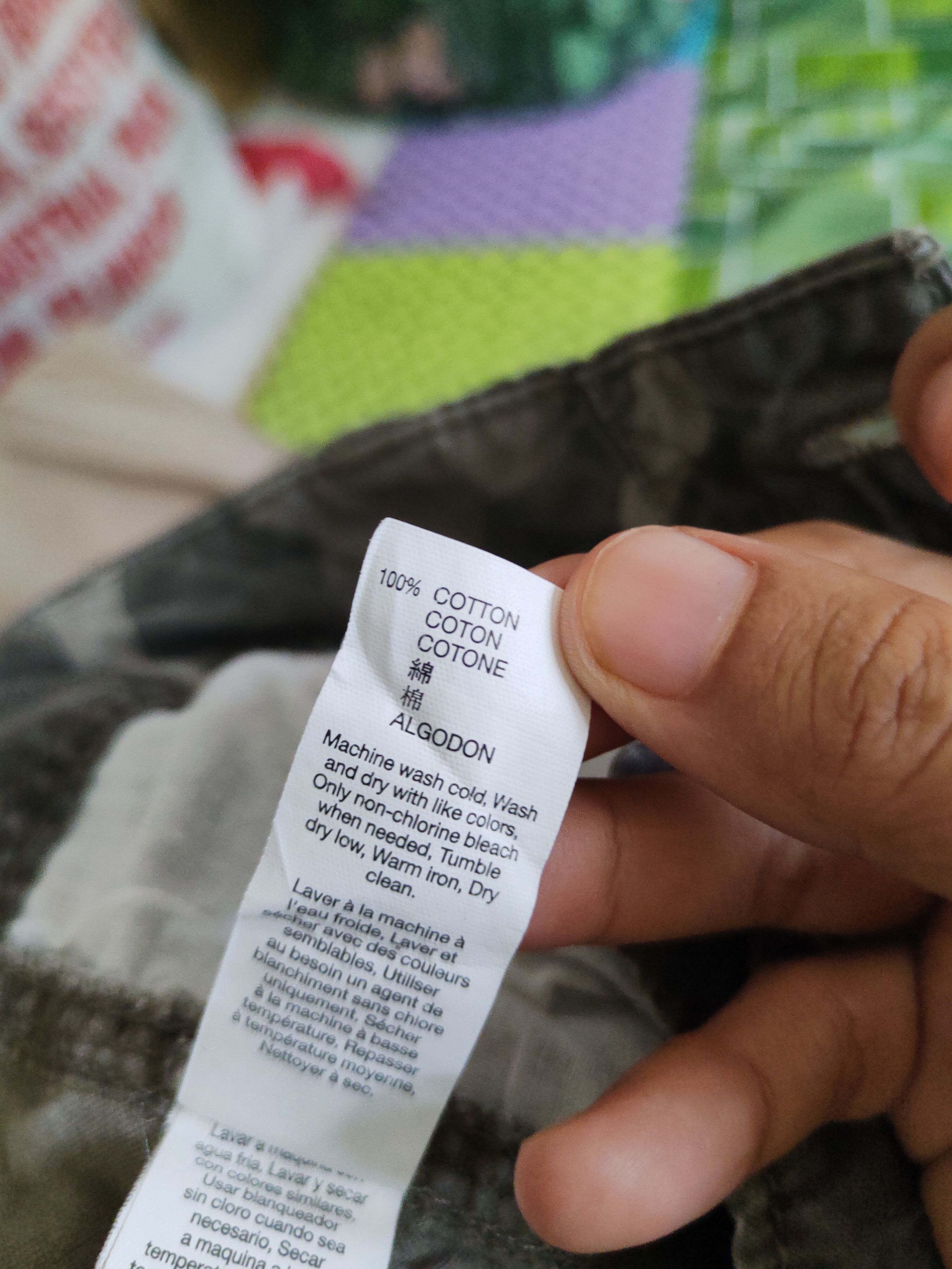 Gap DL Gap Camouflage Multipocket Tactical Cargo Pants #S2751 Size US 32 / EU 48 - 13 Thumbnail