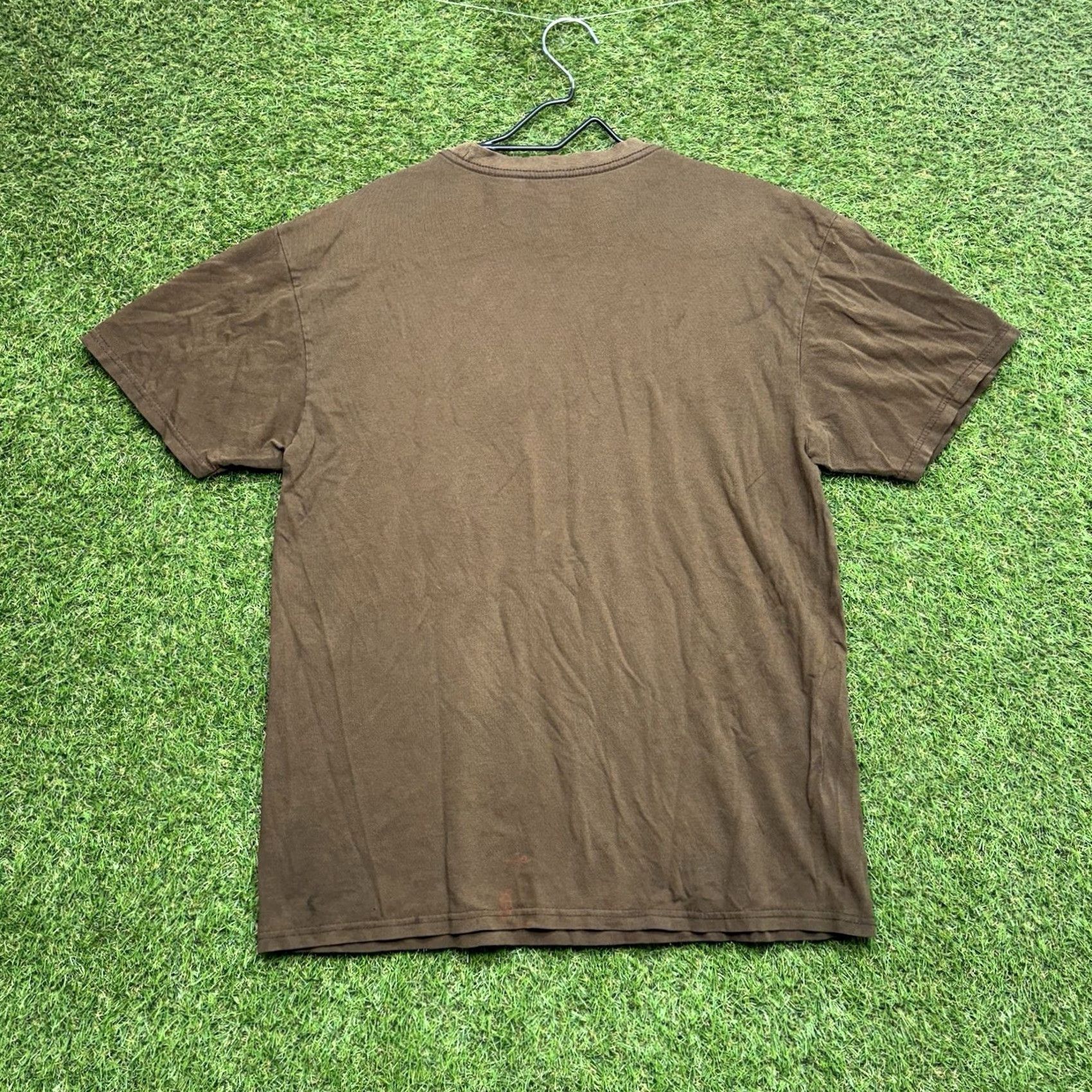 Vintage VINTAGE DC Shoes Shirt Mens L Graphic Skater Grunge Brown 2000s Crew Neck Cotton Knit Logo All Seasons Mens Size US L / EU 52-54 / 3 - 2 Thumbnail