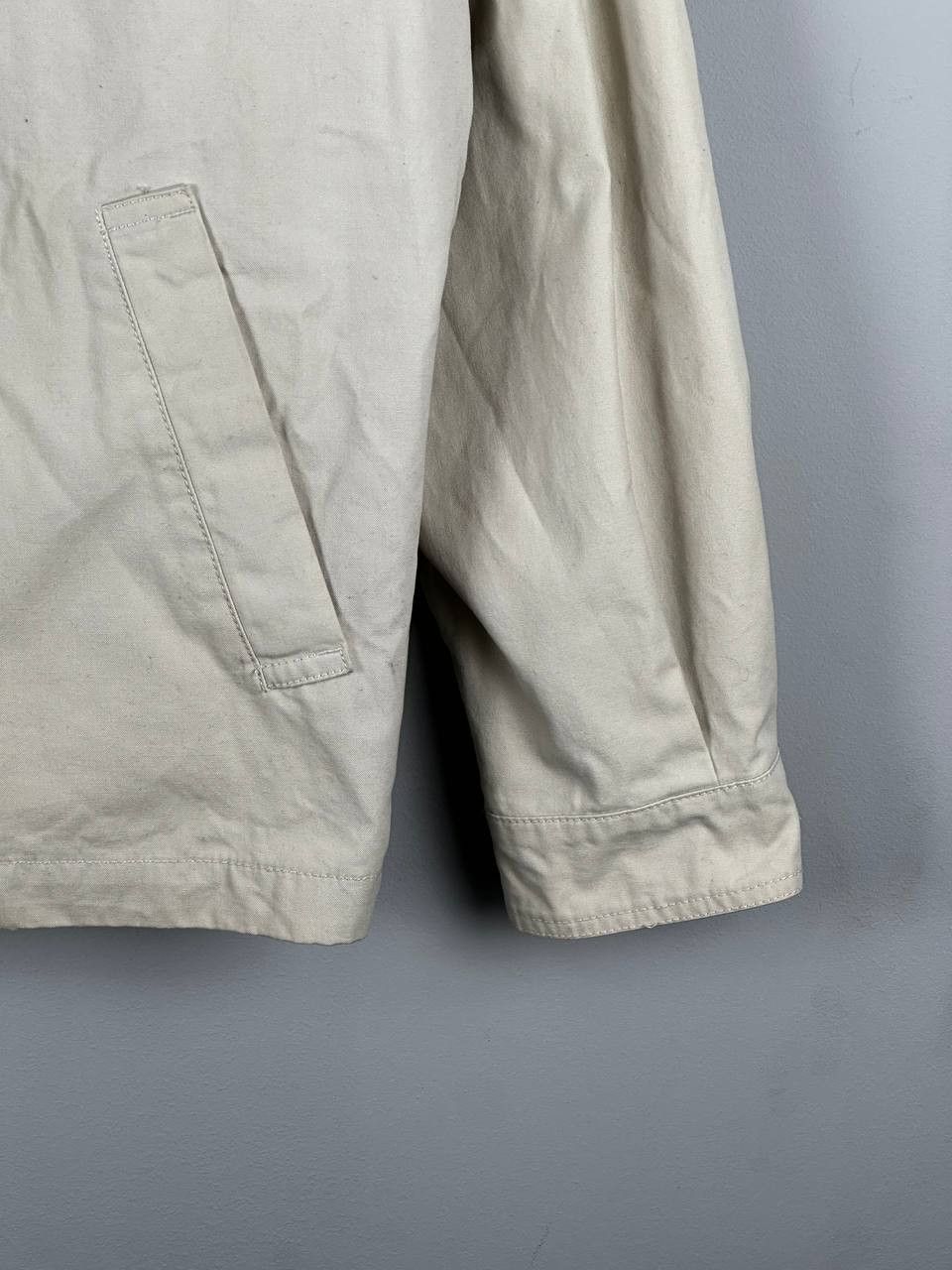 Tommy Hilfiger Vintage Tommy Hilfiger Beige Cotton Trucker Jacket Size US M / EU 48-50 / 2 - 7 Thumbnail