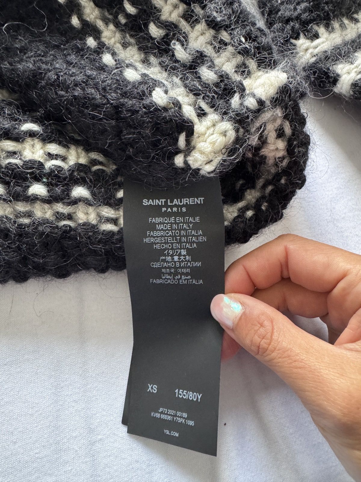 Saint Laurent Paris Saint Laurent Wool Mohair Turtleneck Sweater NWT Size XS / US 0-2 / IT 36-38 - 4 Thumbnail