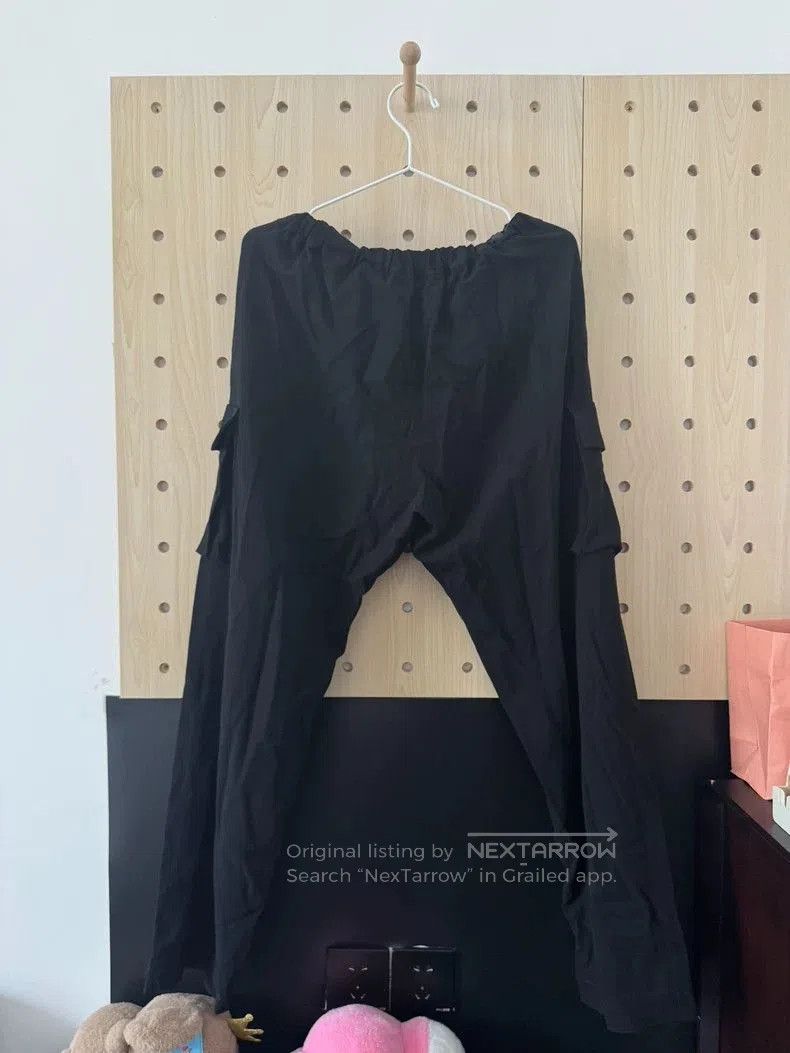 Yohji Yamamoto YOHJI YAMAMOTO Black Cargo Pants. Size US 30 / EU 46 - 3 Thumbnail