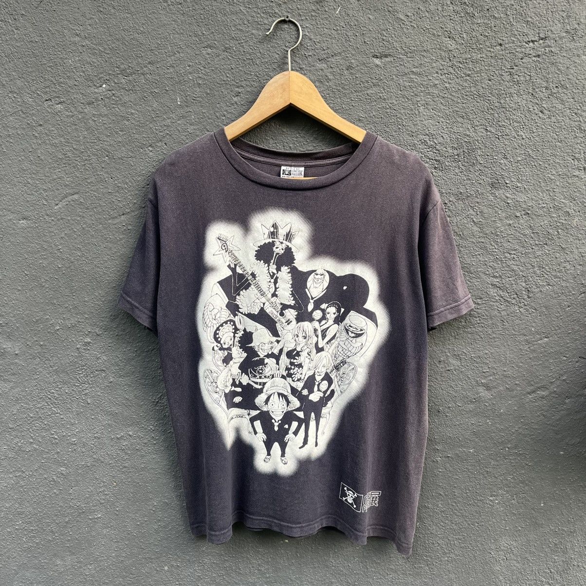 One Piece Thrashed Faded Vintage One Piece Anime Erd Grunge Tee Size US M / EU 48-50 / 2 - 1 Thumbnail