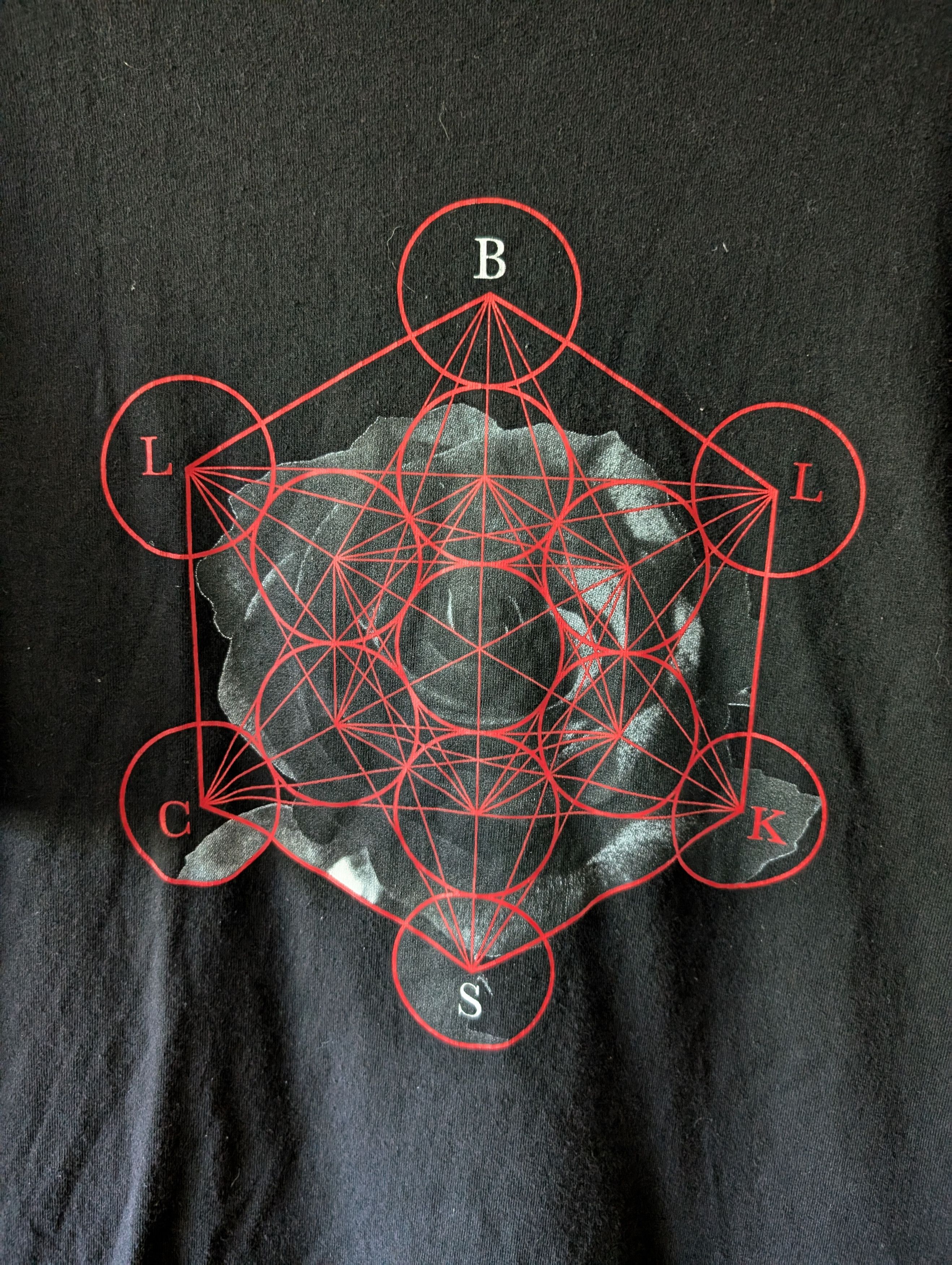 Black Scale Black Scale Metatron Sacred Geometry T Shirt Size US L / EU 52-54 / 3 - 2 Thumbnail