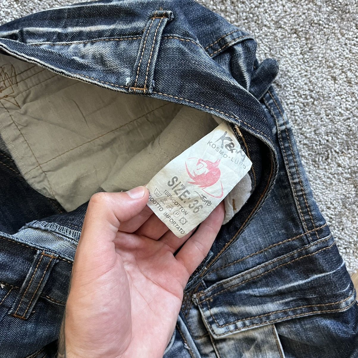 Other Vintage Avant Garde K&M Japanese Jeans Size US 36 / EU 52 - 3 Thumbnail