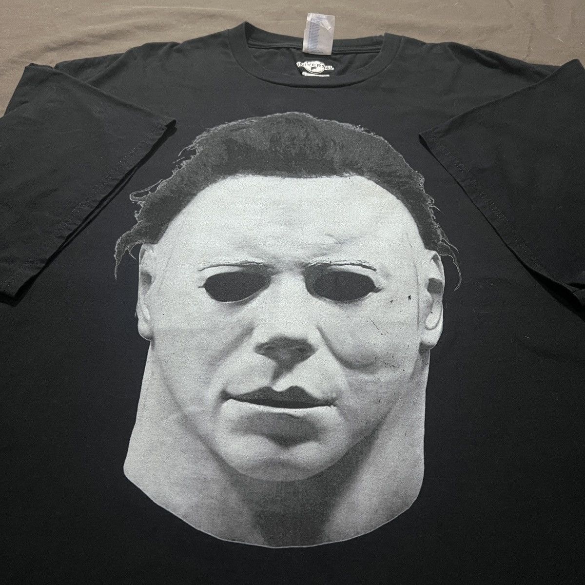 Vintage Y2K Halloween Michael Myers Movie Tee 4XL Oversized