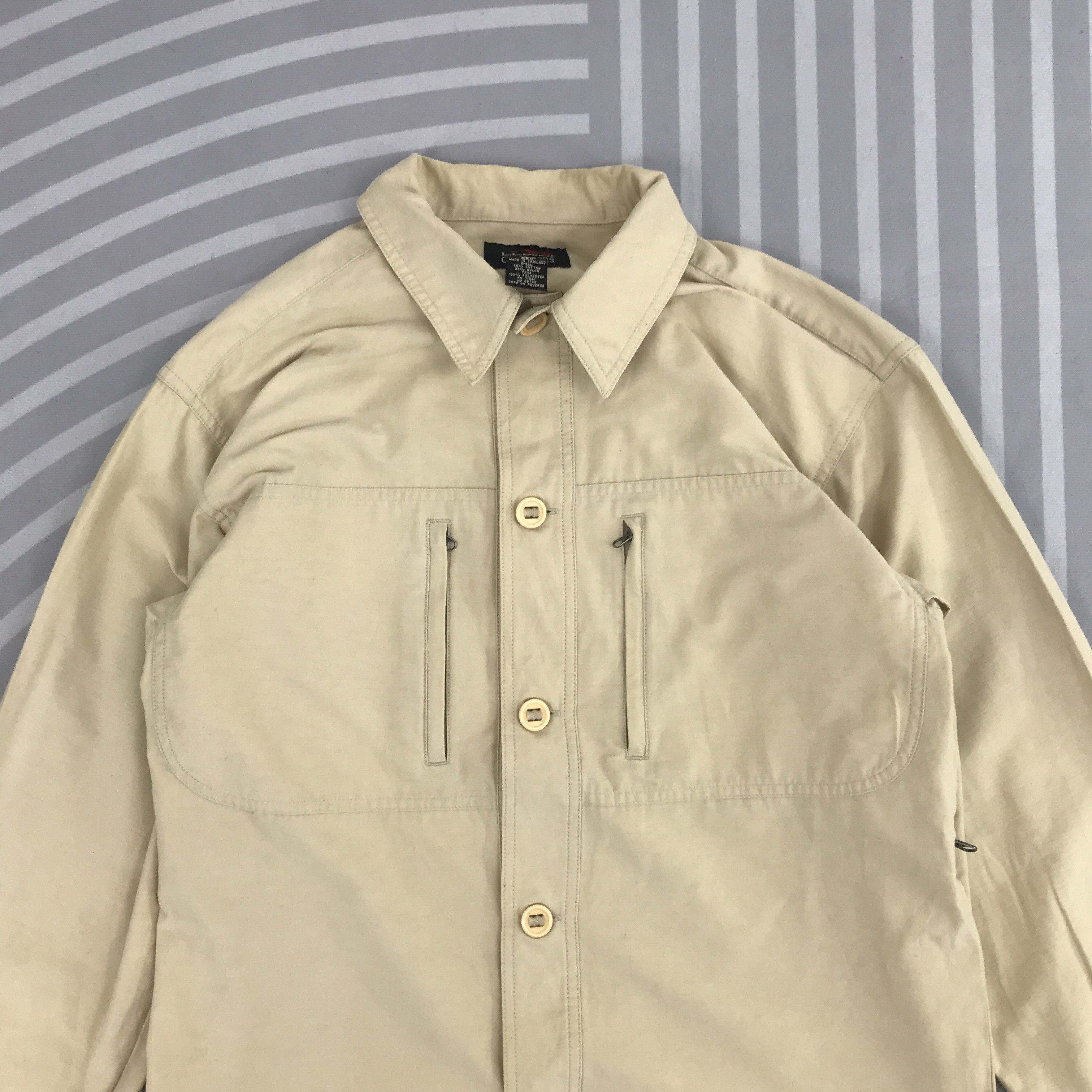 L.L. Bean × Vintage Vintage L.L bean outdoors button jacket Size US L / EU 52-54 / 3 - 2 Thumbnail