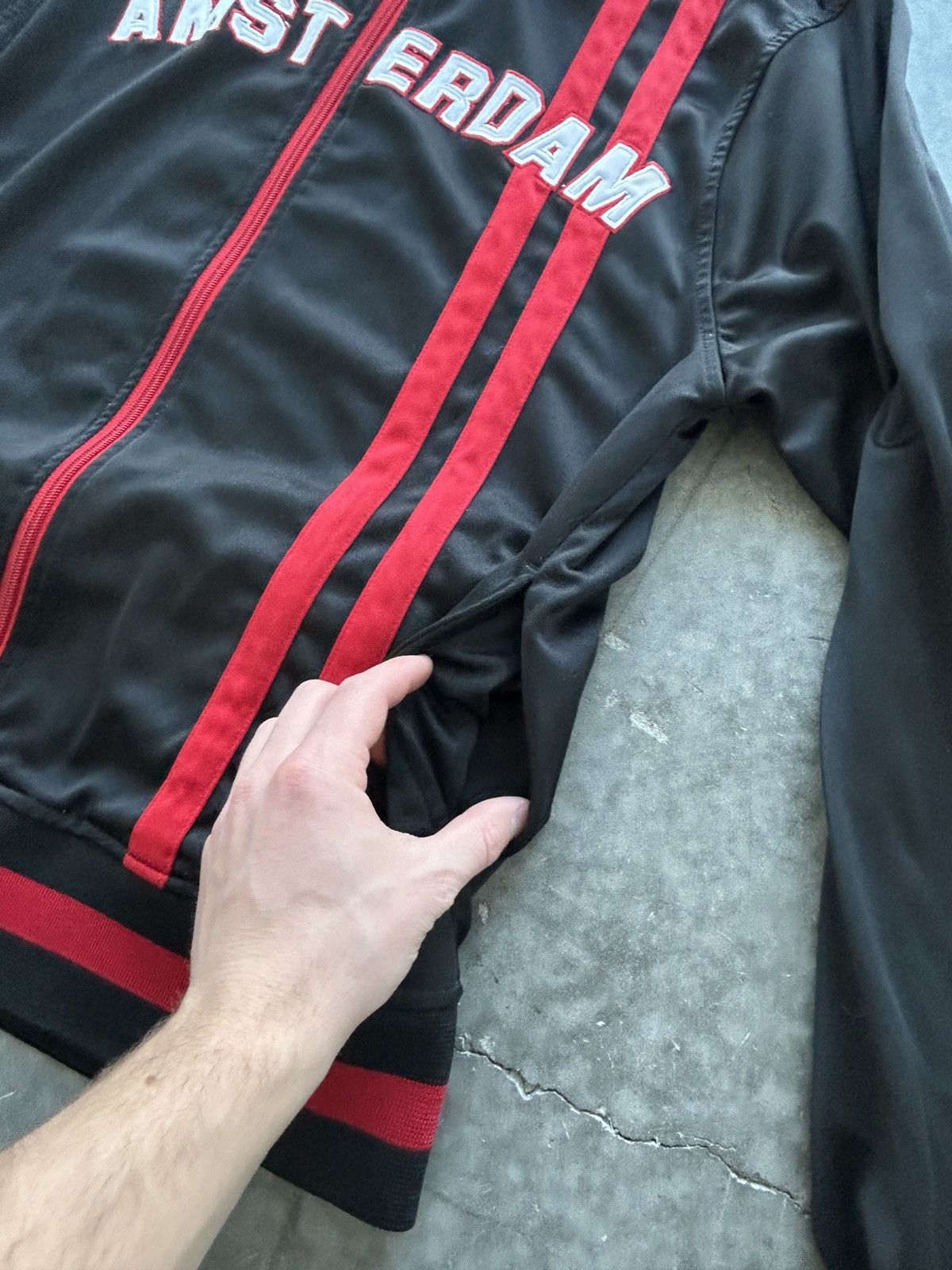 Vintage Vintage Y2K Amsterdam Track Jacket Size US L / EU 52-54 / 3 - 2 Thumbnail