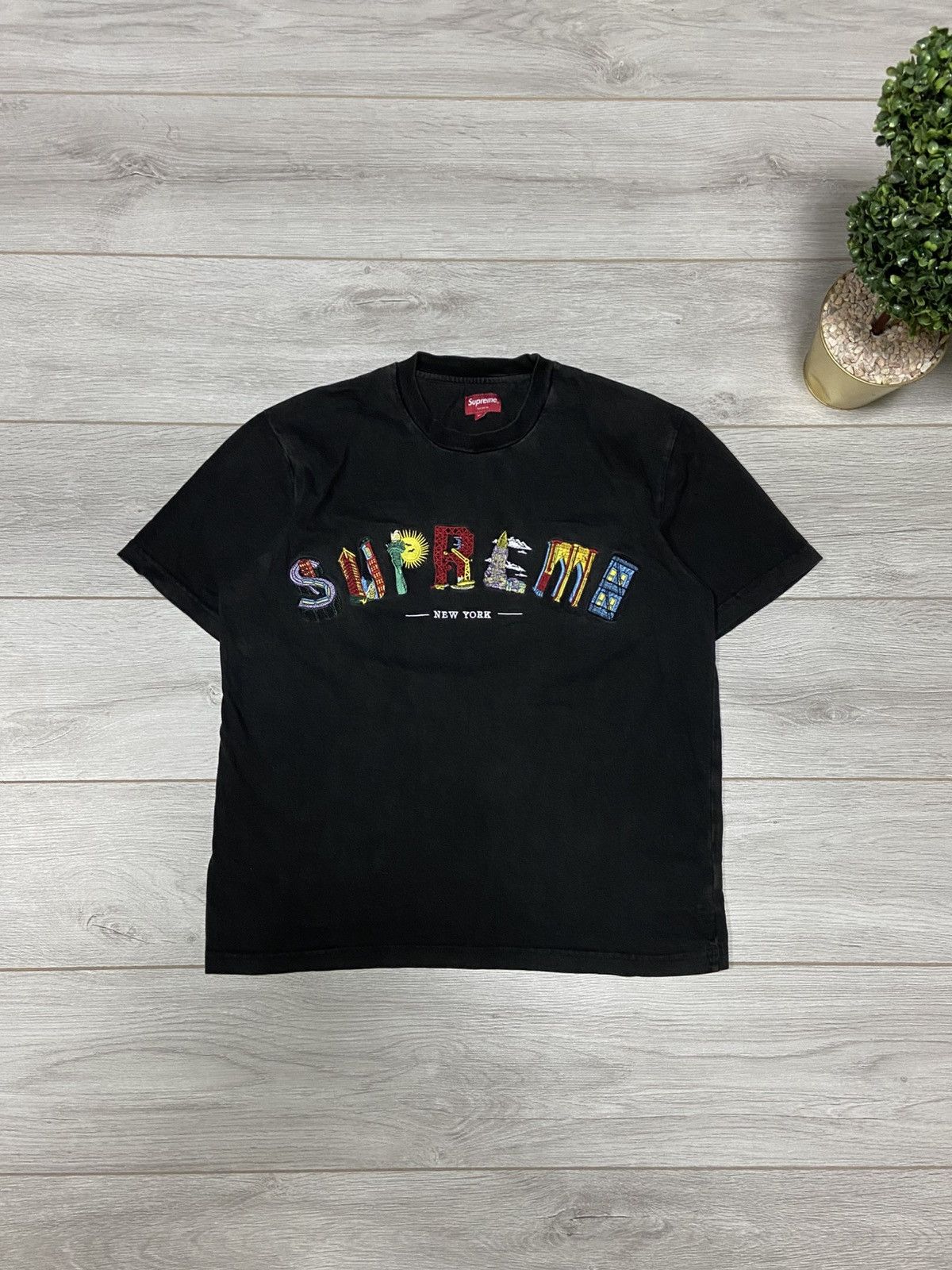 Supreme Supreme City Arc Tee faded Size US XL / EU 56 / 4 - 1 Thumbnail