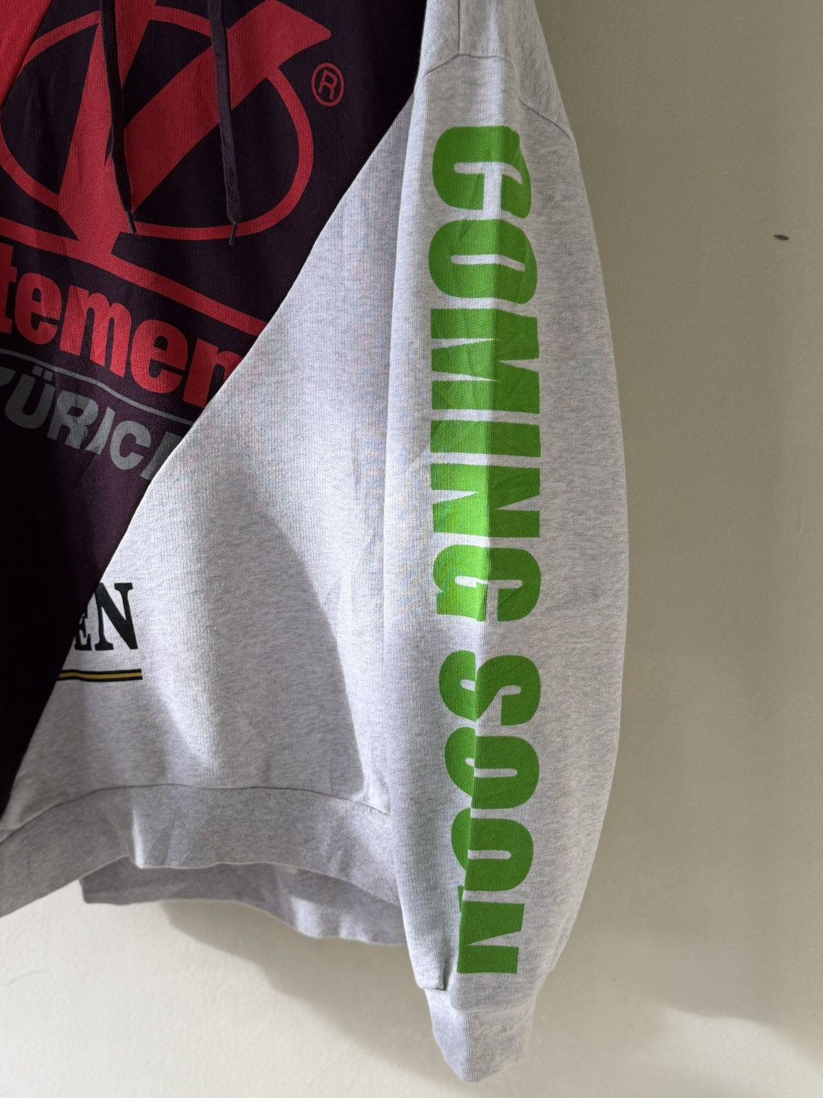 Vetements Vetements Asymmetric Deconstructed Rebuild Zurich Hoodie Size US M / EU 48-50 / 2 - 5 Thumbnail