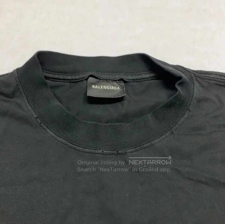 Balenciaga Balenciaga Be Different Embroidered Black T. Size US M / EU 48-50 / 2 - 1 Thumbnail