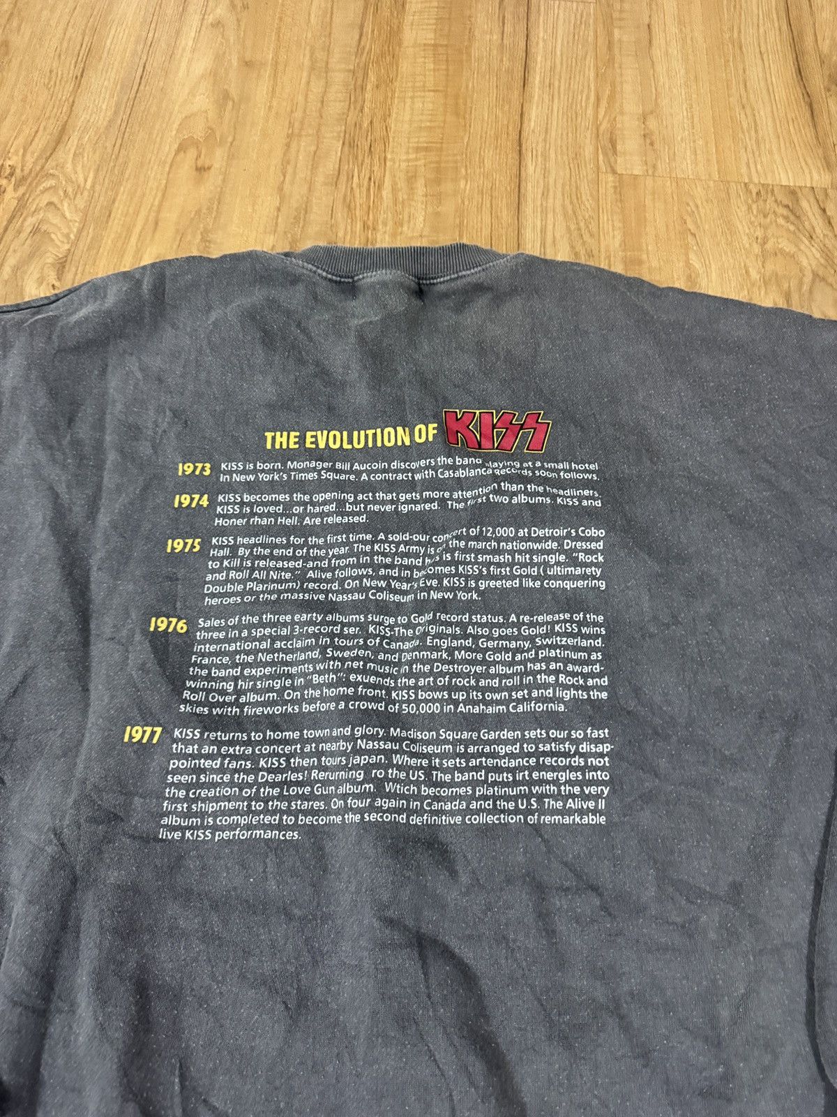 Band Tees × KISS KISS BAND EVOLUTION SWEATSHIRT Size US XL / EU 56 / 4 - 3 Thumbnail