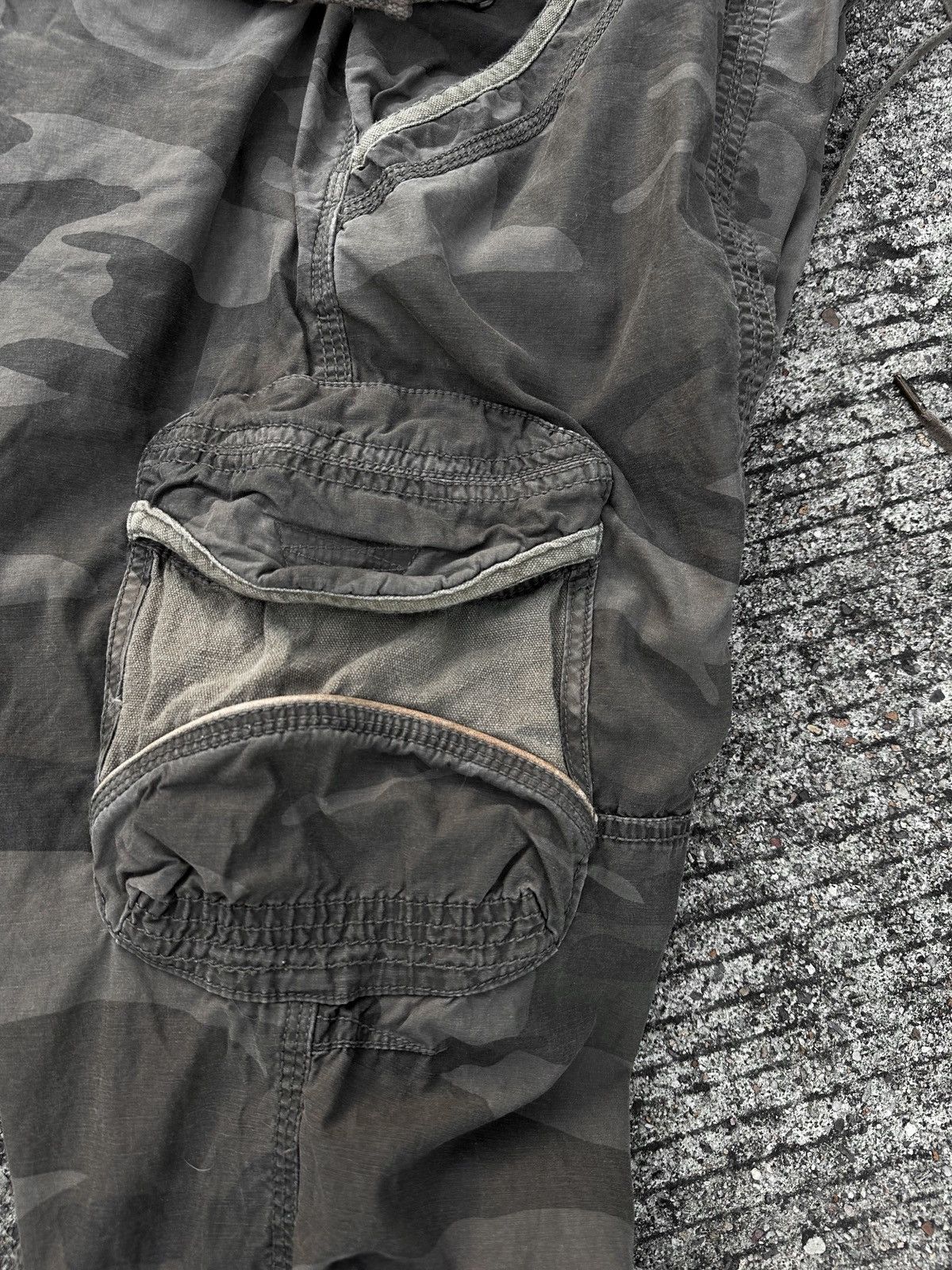 GOA GOA Suspender Camo Parachute Cargo Pants Size US 32 / EU 48 - 7 Thumbnail