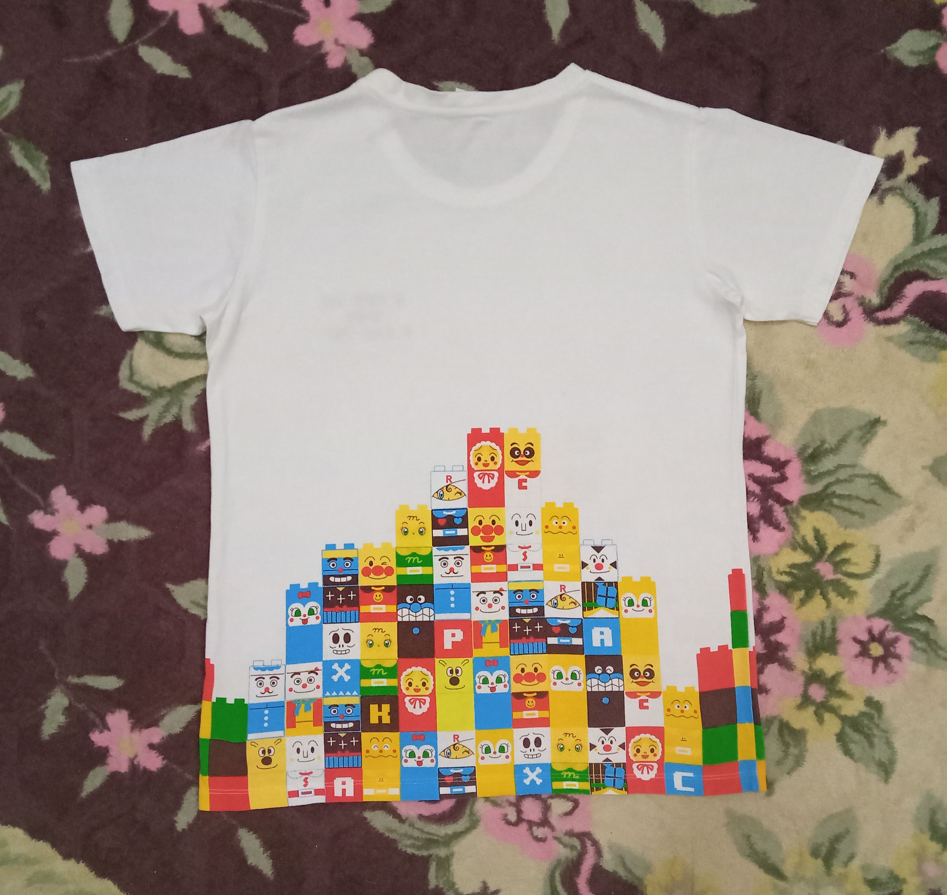 Japanese Brand Anpanman Block Lab Soreike Rare Limited T Shirt Size US M / EU 48-50 / 2 - 2 Thumbnail