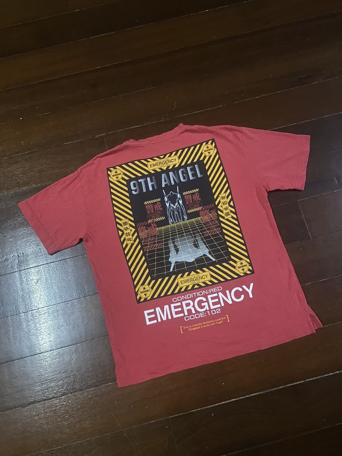 Anime × Universal Studios Gu x Neon Genesis Evangelion eva 03 emergency Size US M / EU 48-50 / 2 - 1 Thumbnail